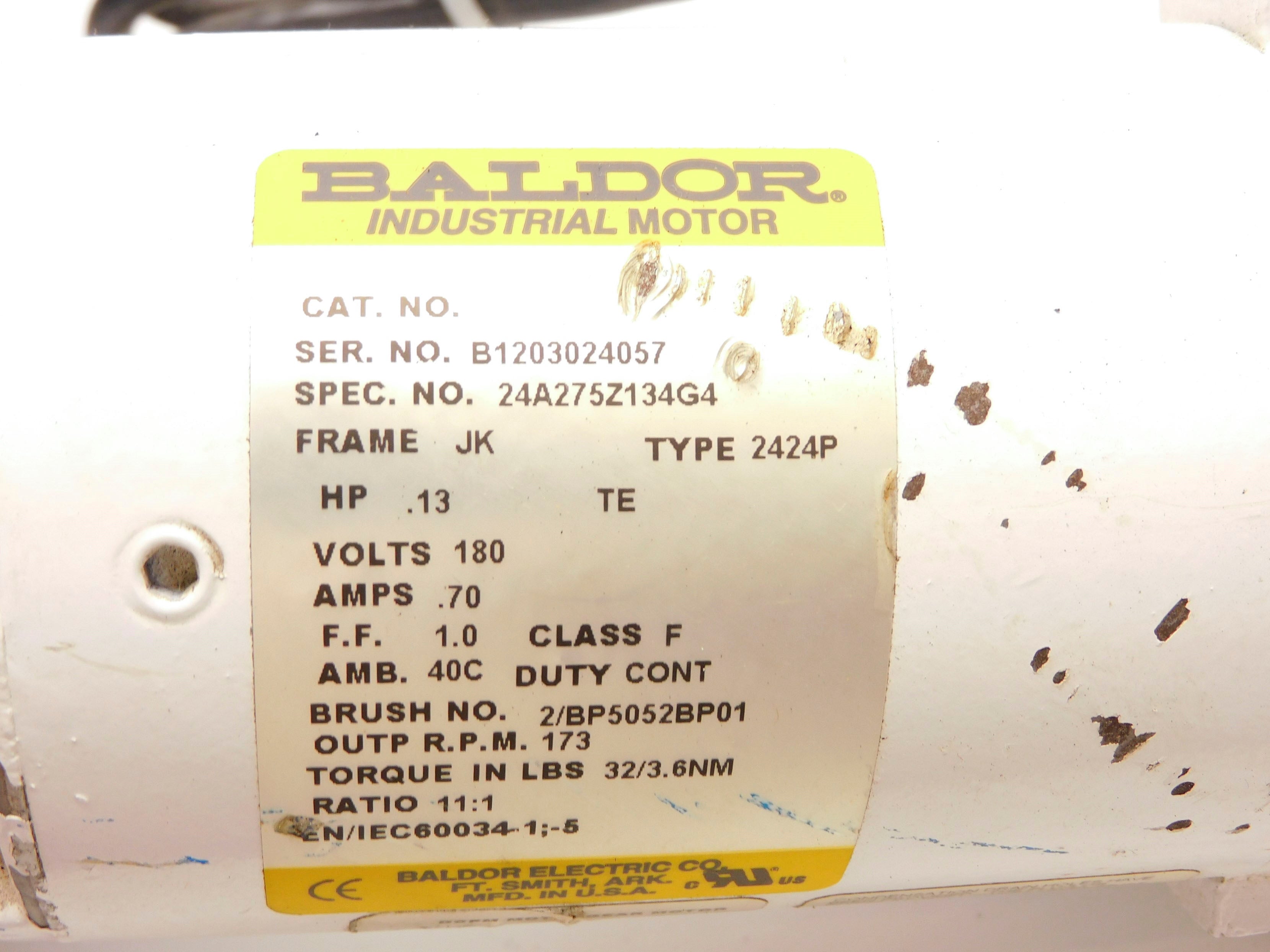 BALDOR 24A275Z134G4 UNMP