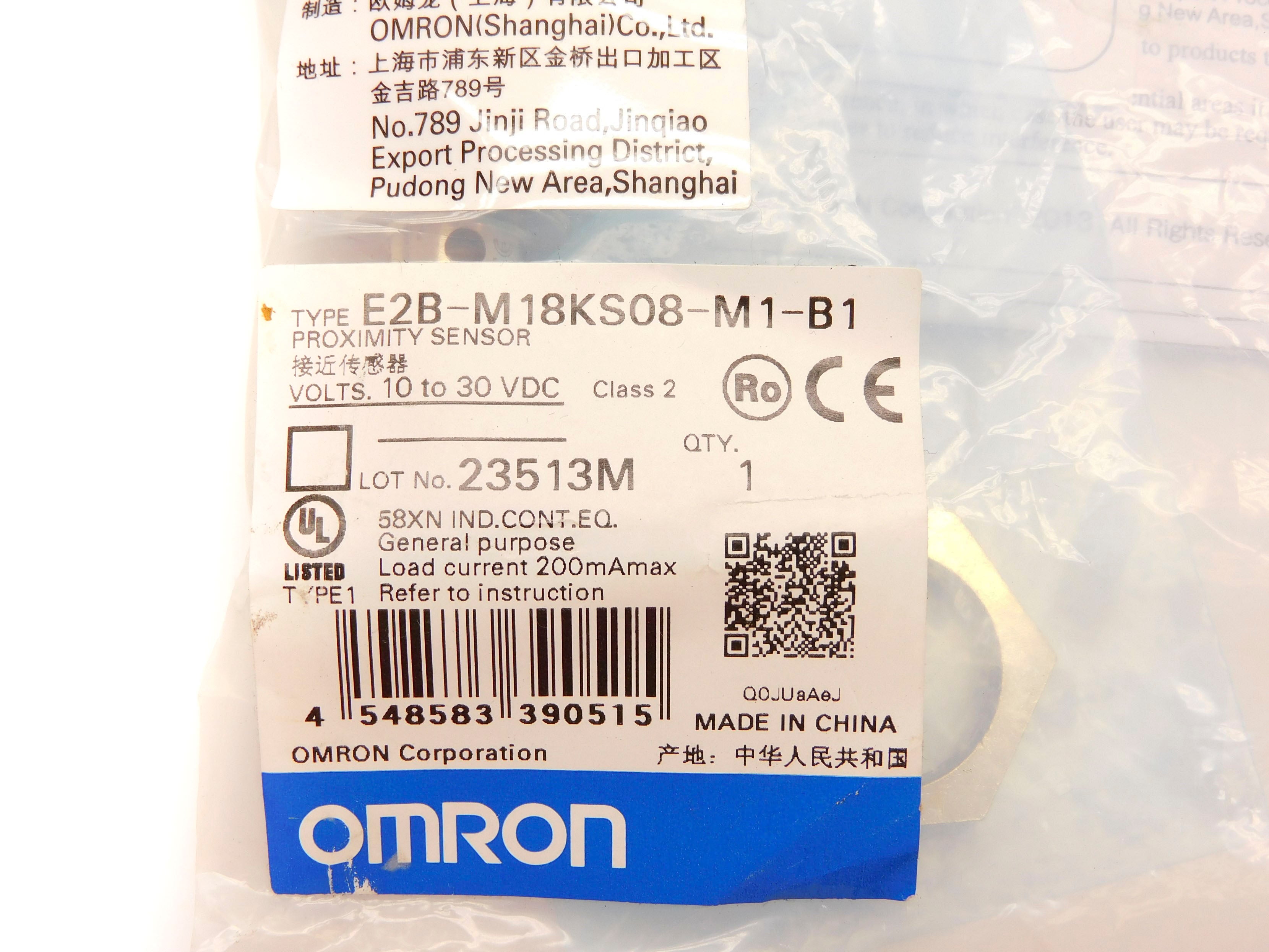 OMRON E2B-M18KS08-M1-B1 NSMP