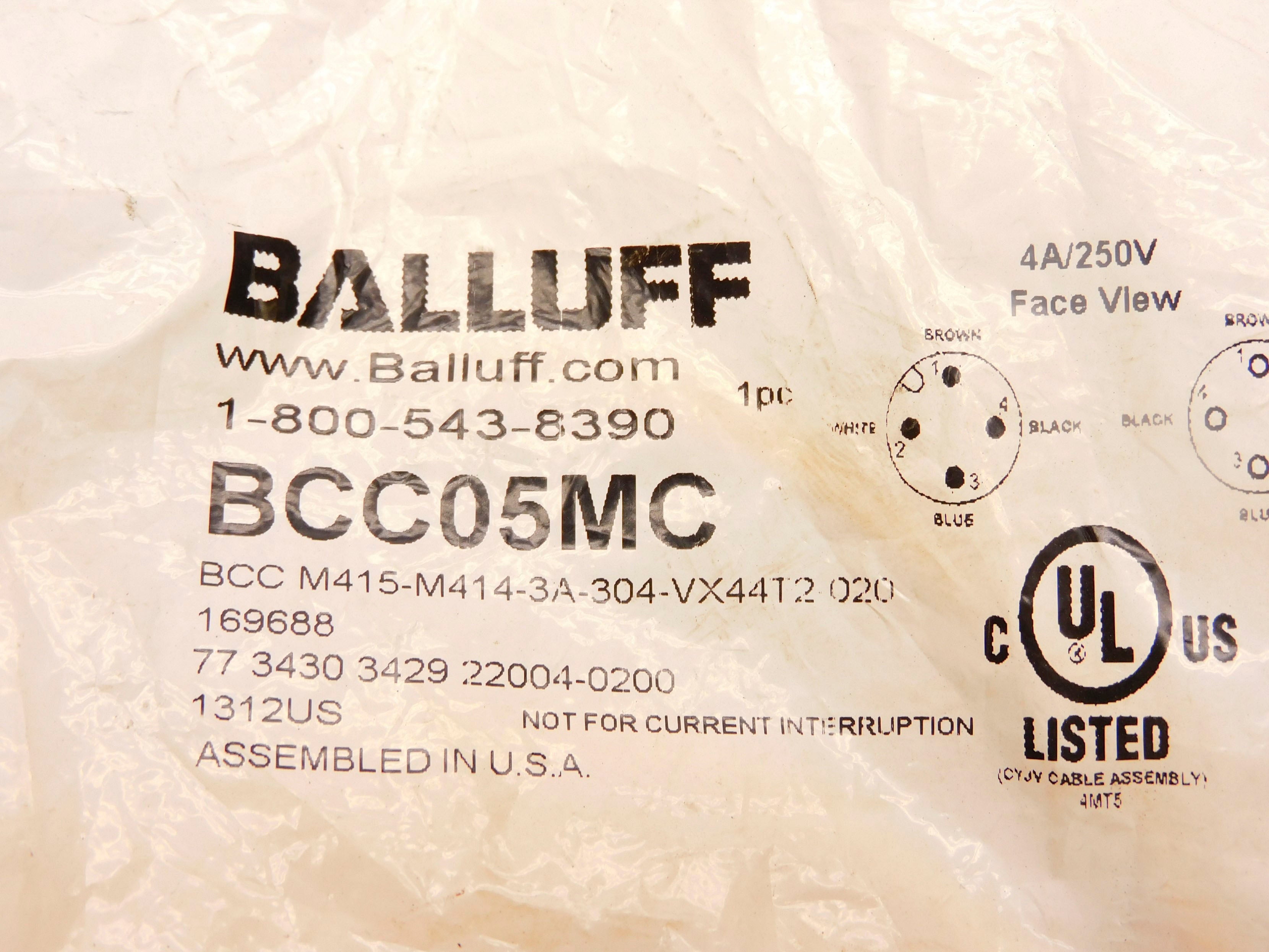 BALLUFF BCCM415-M414-3A-304-VX44T2020 NSMP