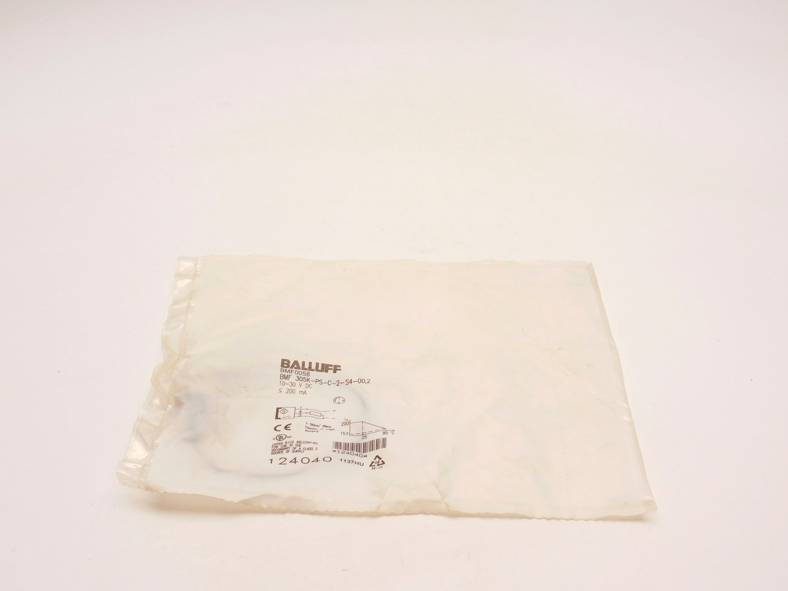 BALLUFF BMF305K-PS-C-2-S4-00.2 NSMP