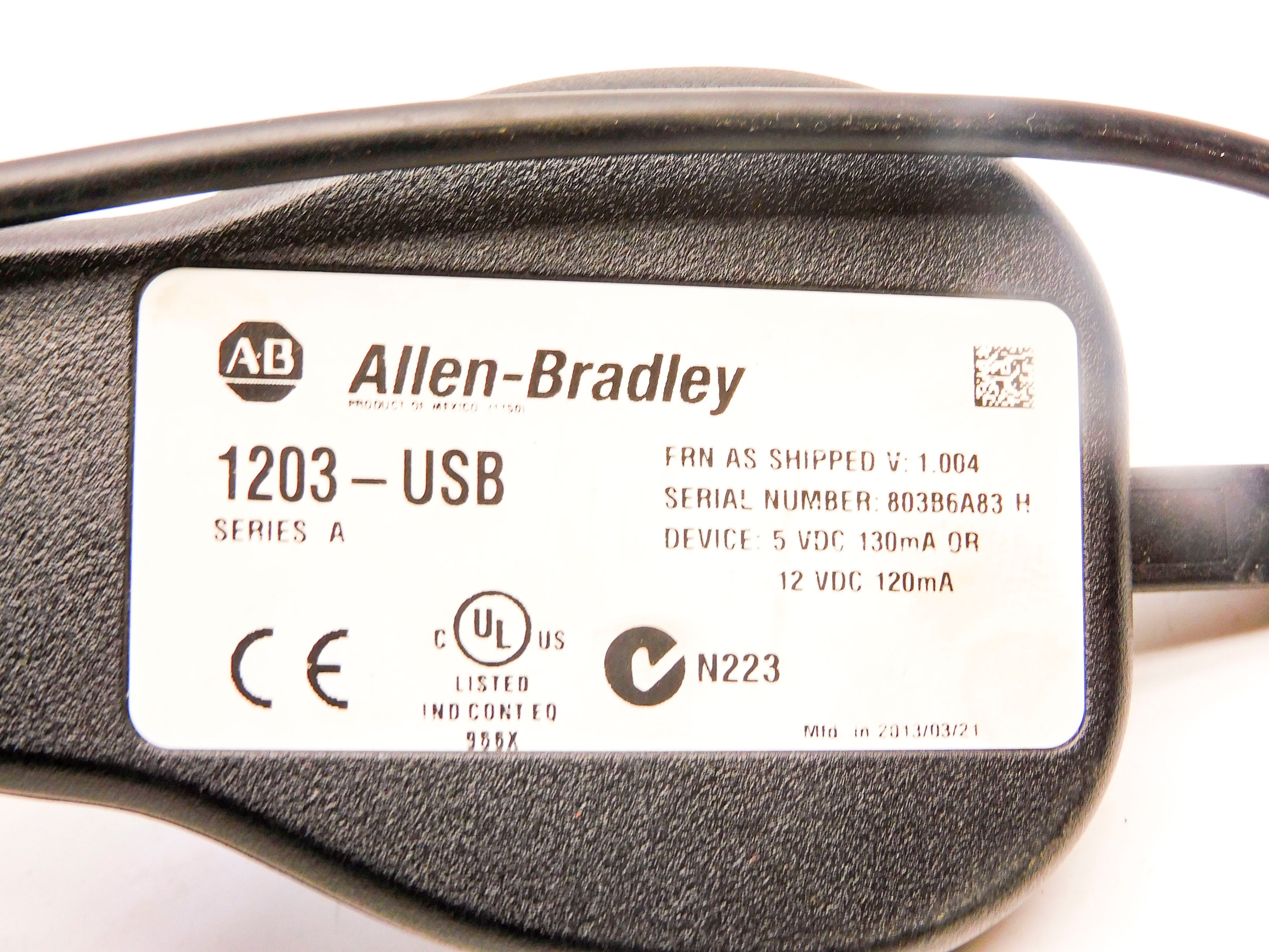 ALLEN BRADLEY 1203-USB SER. A F/W 1.004 UNMP