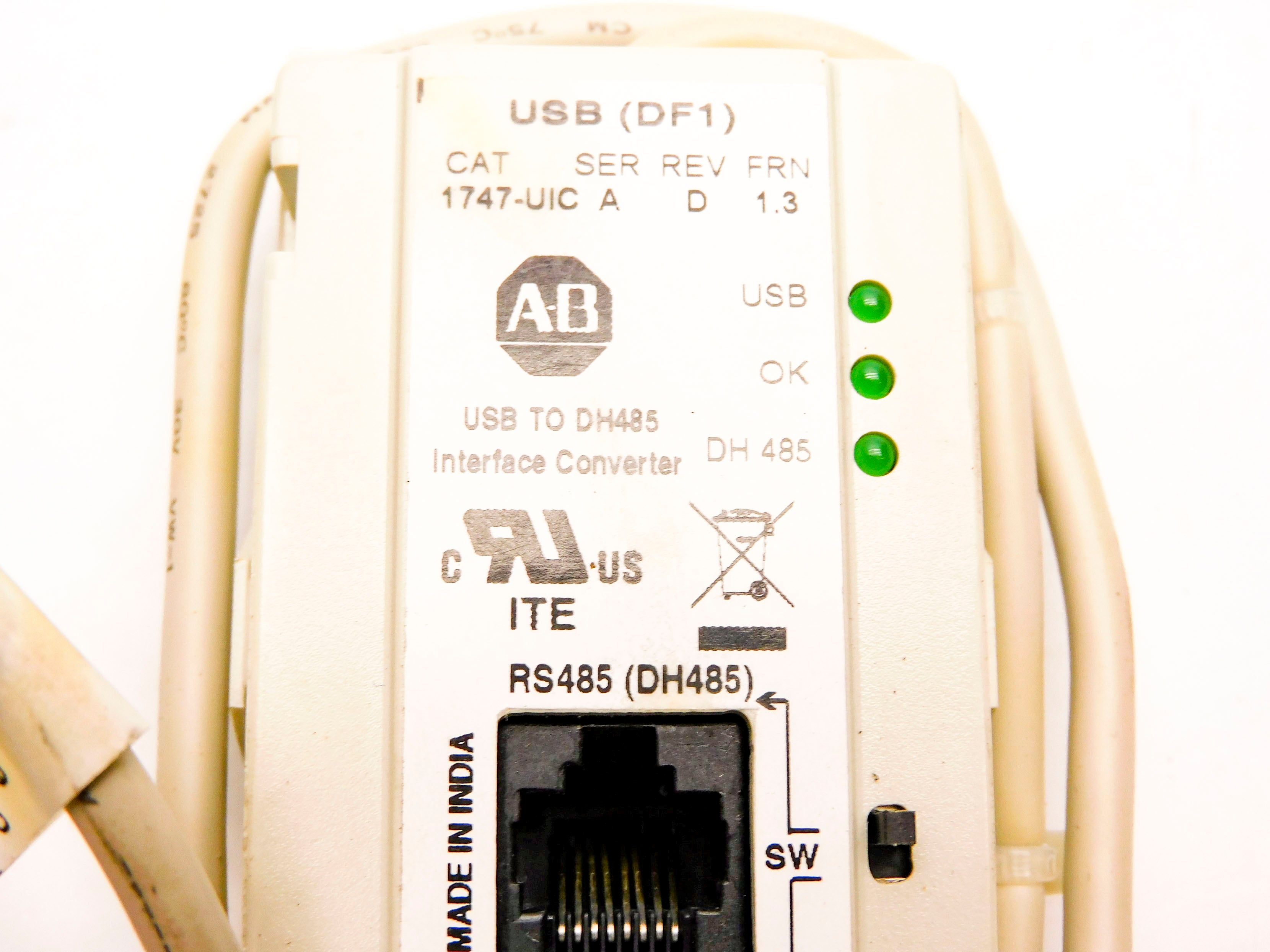 ALLEN BRADLEY 1747-UIC SER. A F/W 1.3 UNMP