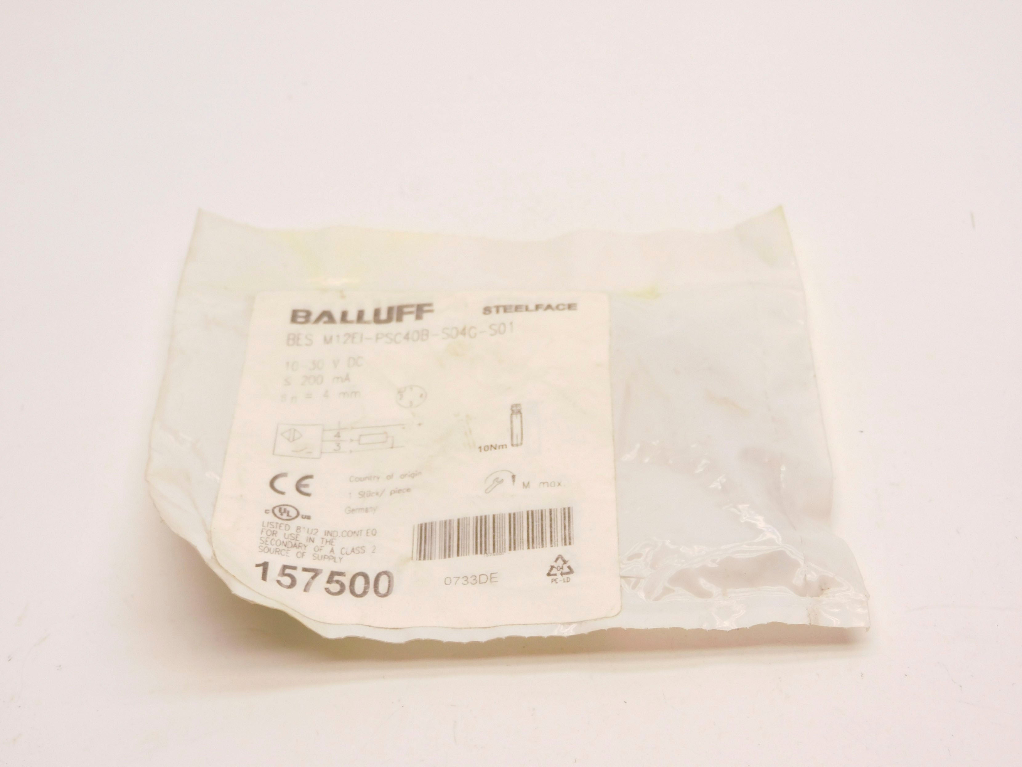 BALLUFF BES M12EI-PSC40B-S04G-S01 NSMP