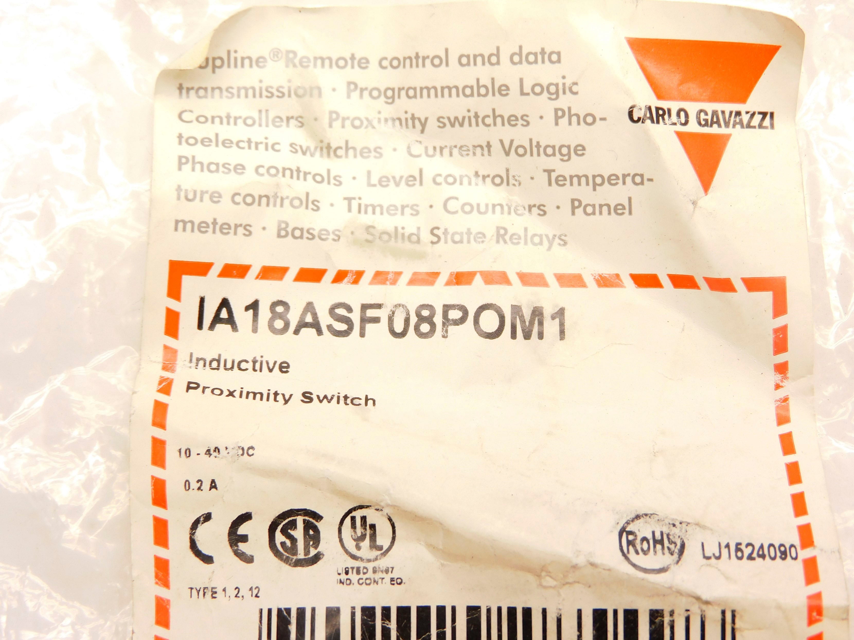 CARLO GAVAZZI IA18ASF08POM1 NSMP