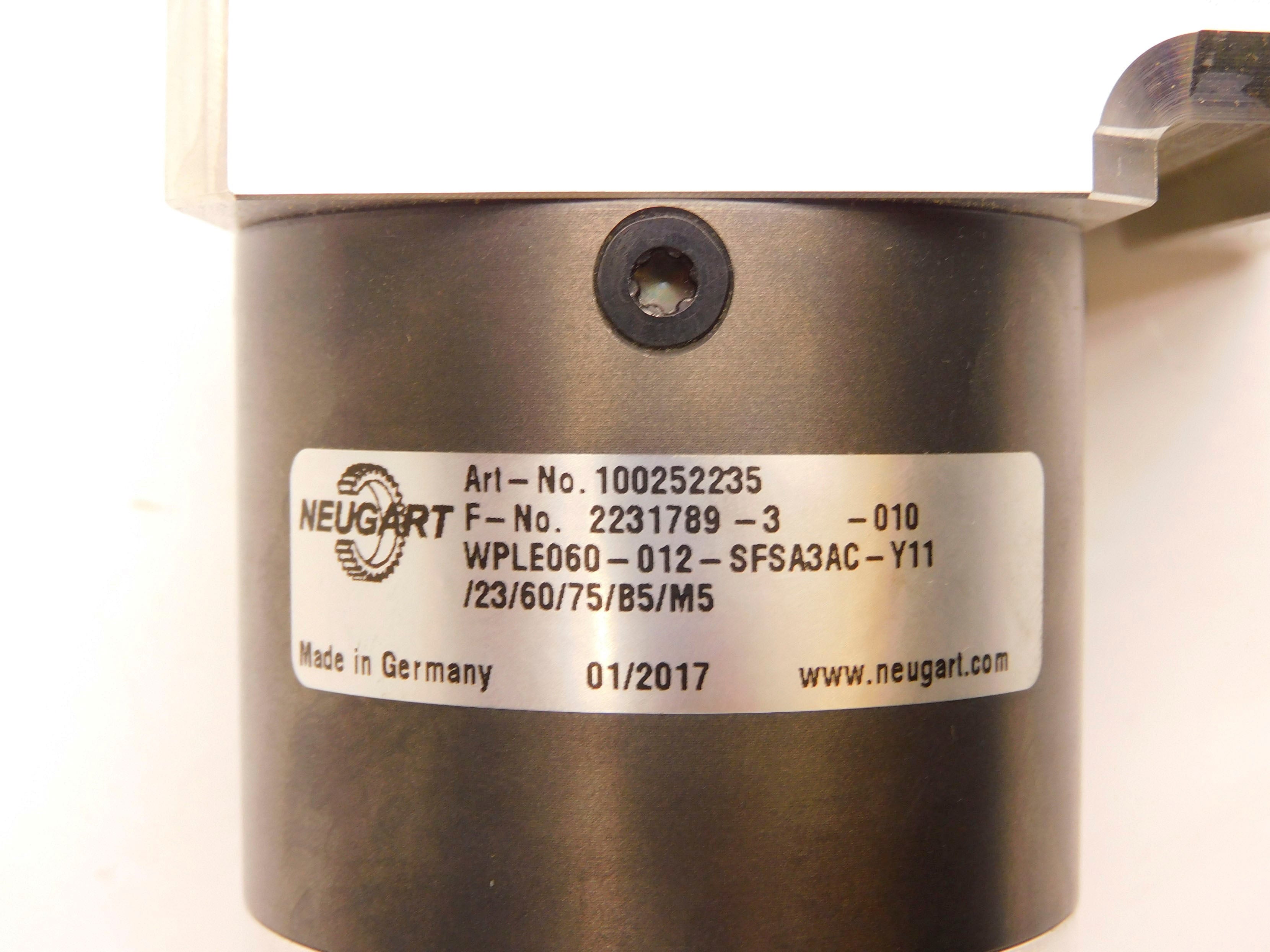 NEUGART WPLE060-012-SFSA3AC-Y11/23/60/75/B5/M5 NSMP