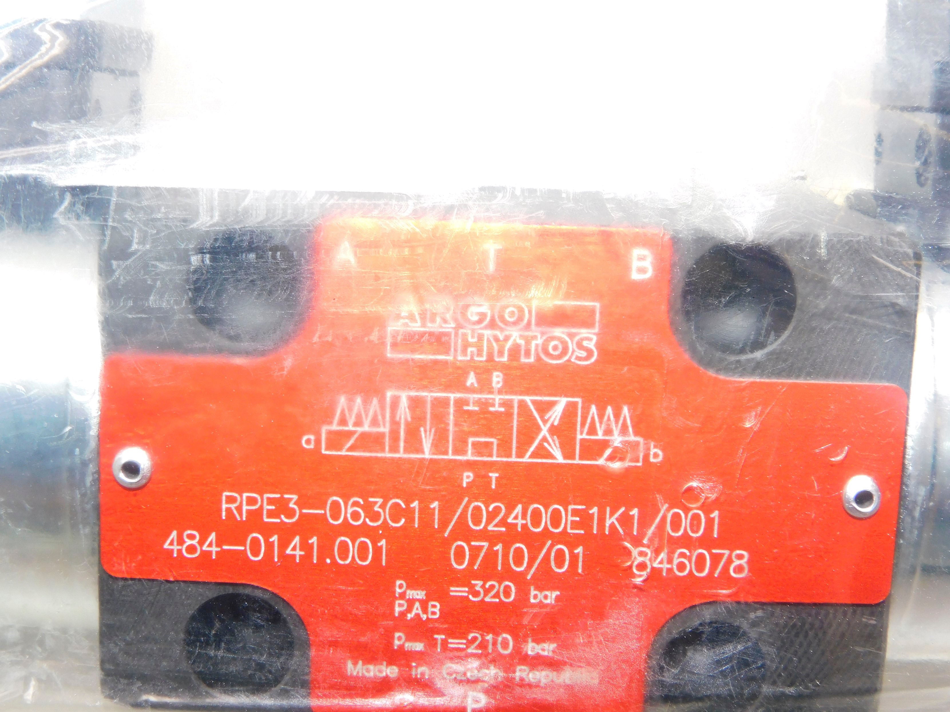 ARGO HYTOS RPE3-063C11/02400E1K1/001 24VDC NSNP