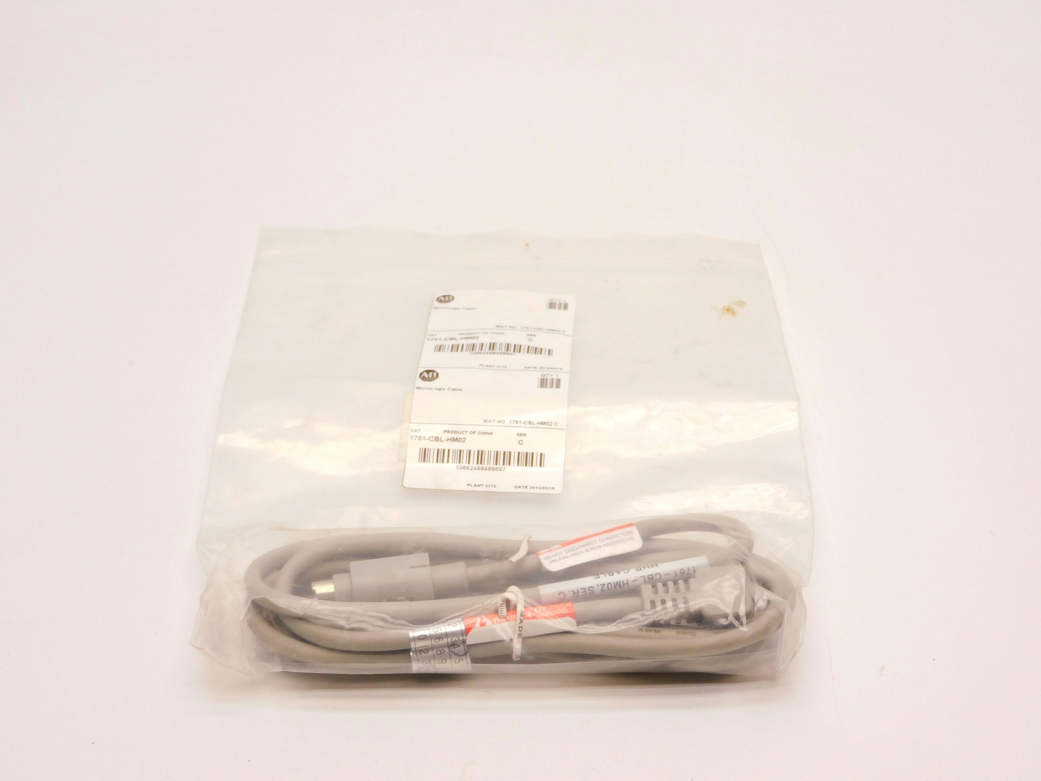 ALLEN BRADLEY 1761-CBL-HM02 SER. C NSMP