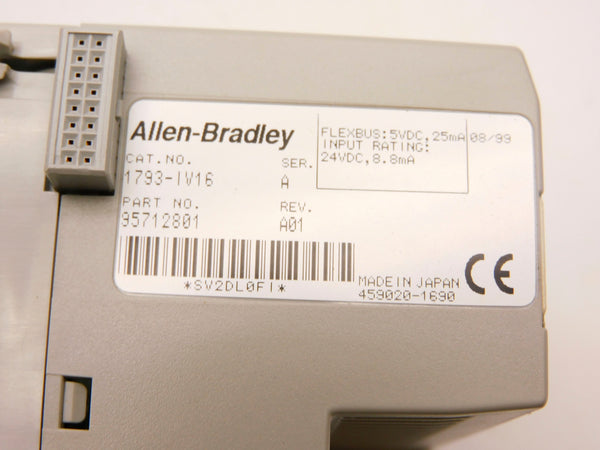 ALLEN BRADLEY 1793-IV16 SER. A UNMP