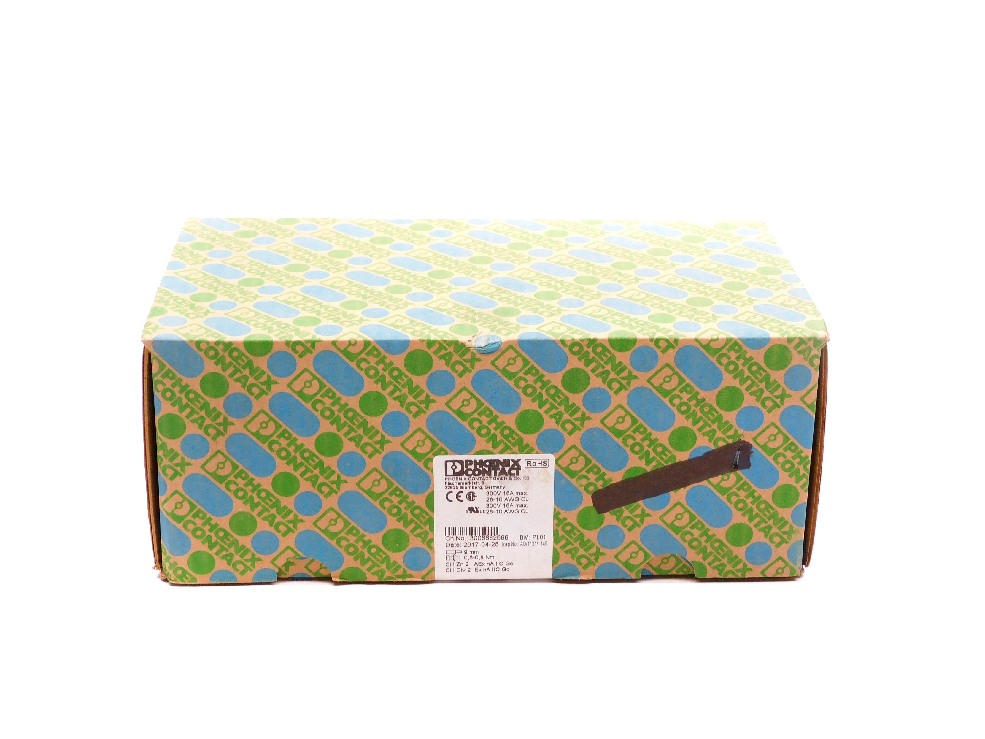 PHOENIX CONTACT UT4-L/HESI (5X20) (PKG OF 50) NSFS