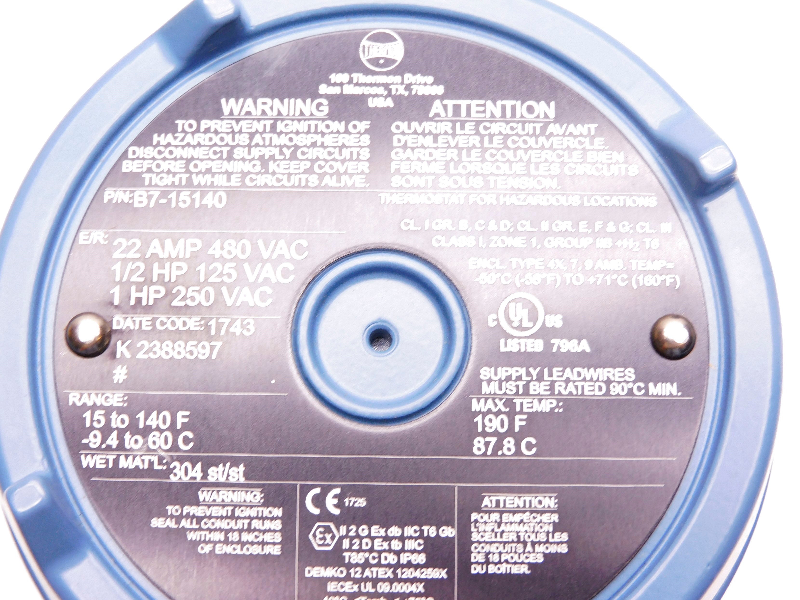 THERMON B7-15140 NSMP