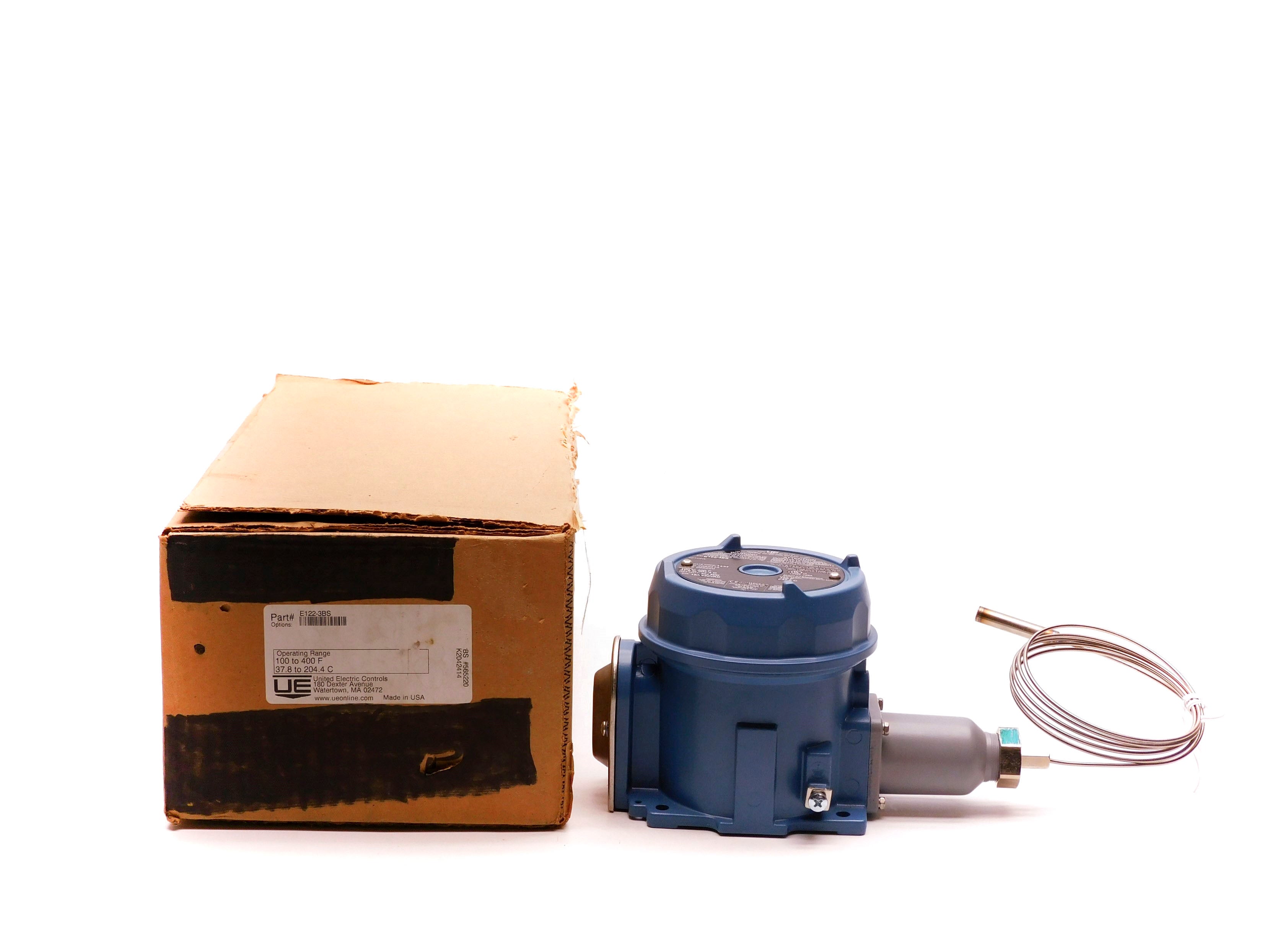 UNITED ELECTRIC E122-3BS 100-400F NSMP