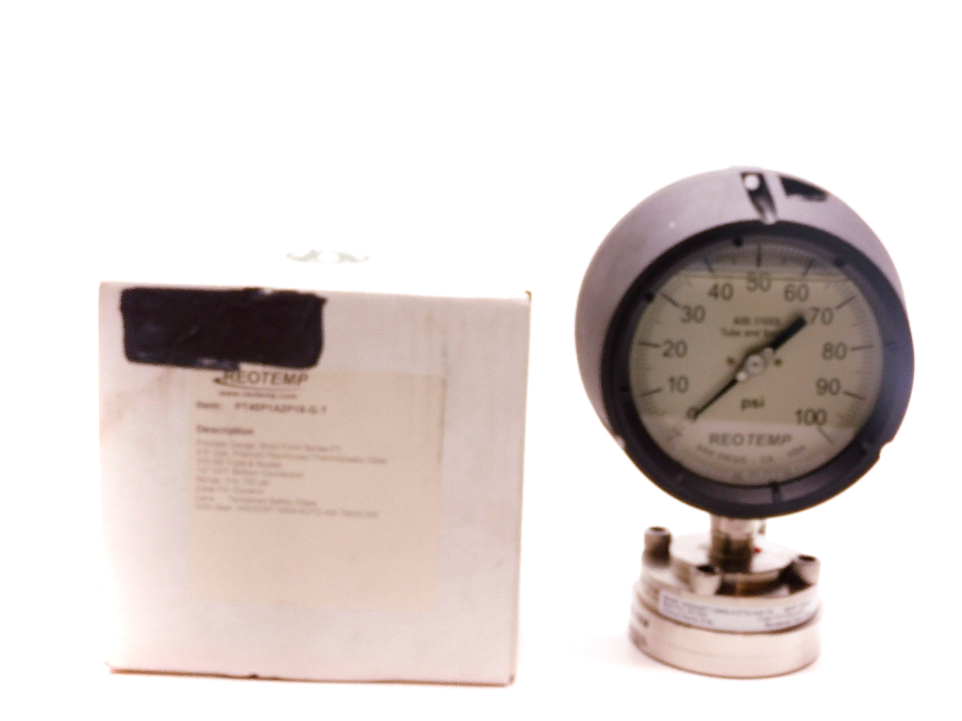 REOTEMP PT45P1A2P18-G-T 0-100PSI NSMP