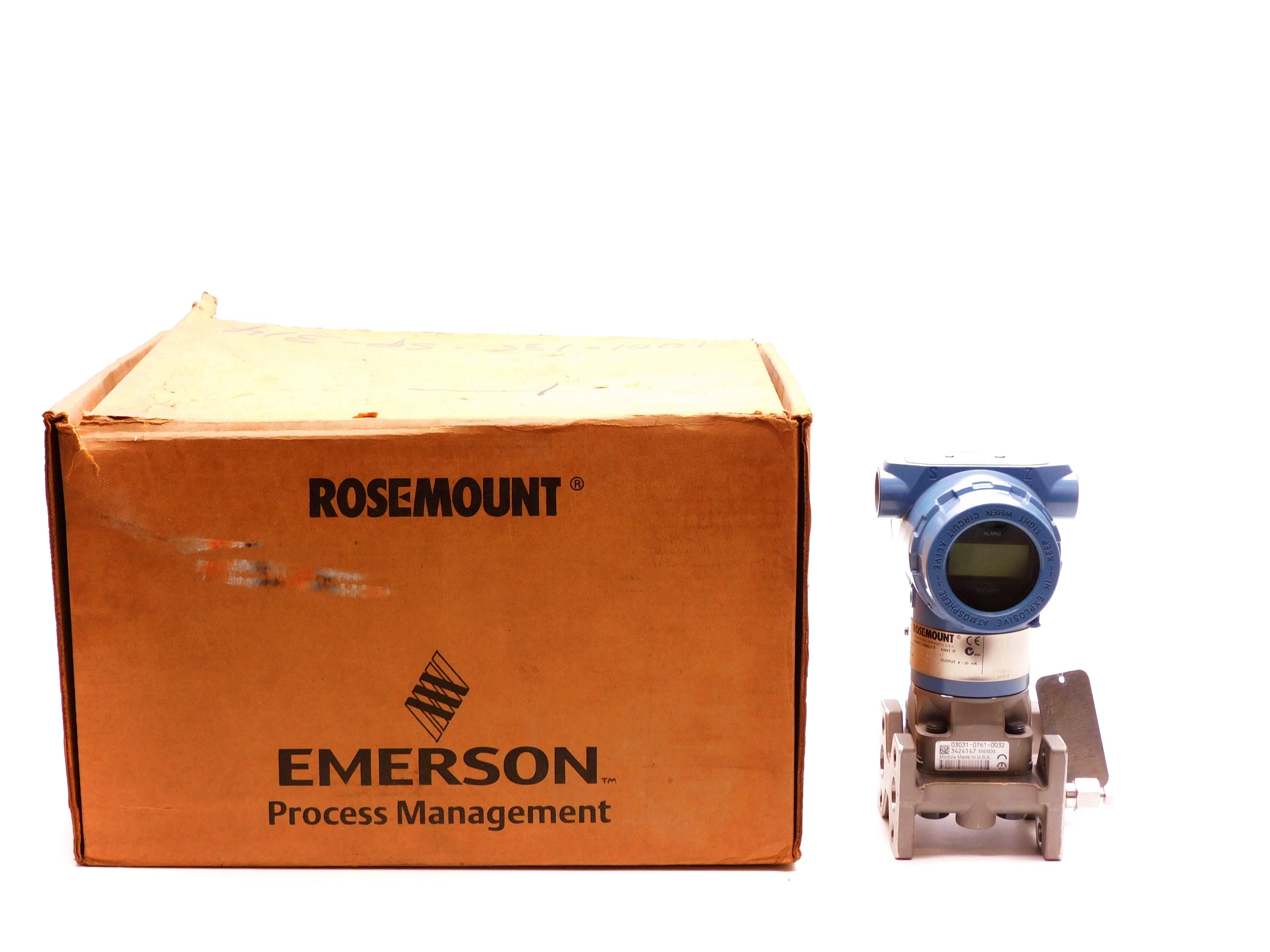 ROSEMOUNT 3051CD3A02A1AH2E5L4M5 (0-10PSI) NSMP