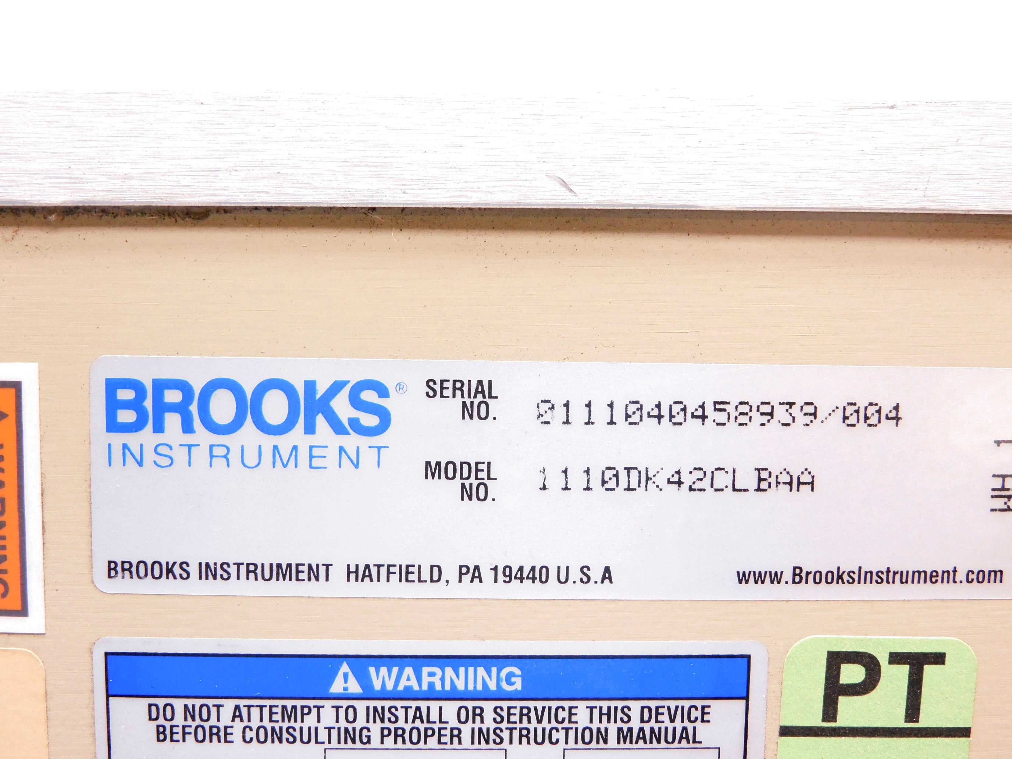 BROOKS INSTRUMENT 1110DK42CLBAA UNMP