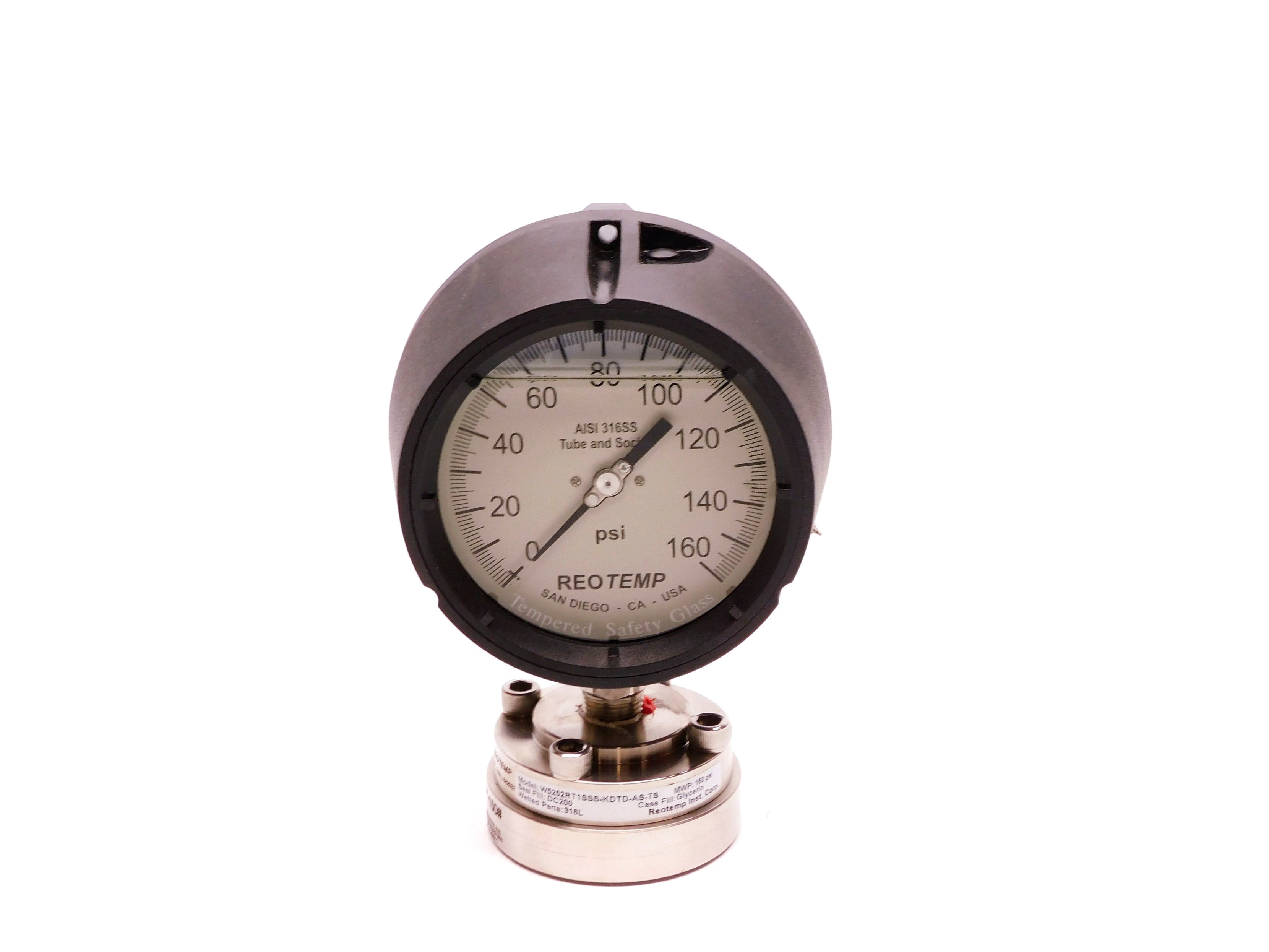 REOTEMP PT45P1A2P19-G-T 0-160PSI NSMP
