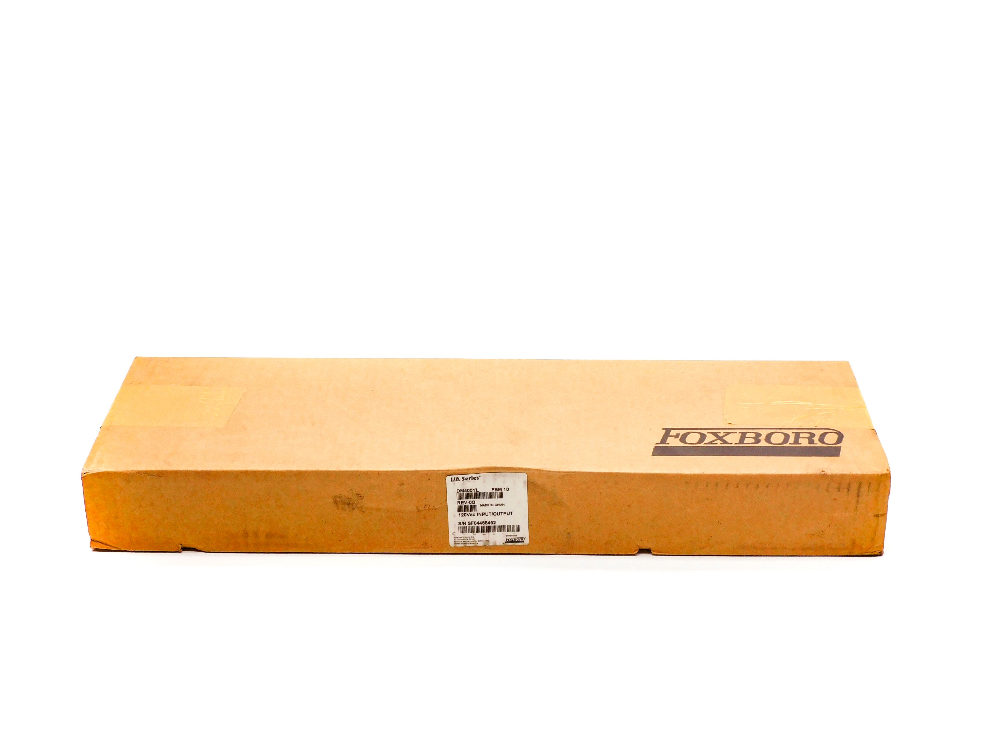 FOXBORO DM400YL FBM10 REV. 0G 120VAC NSFS