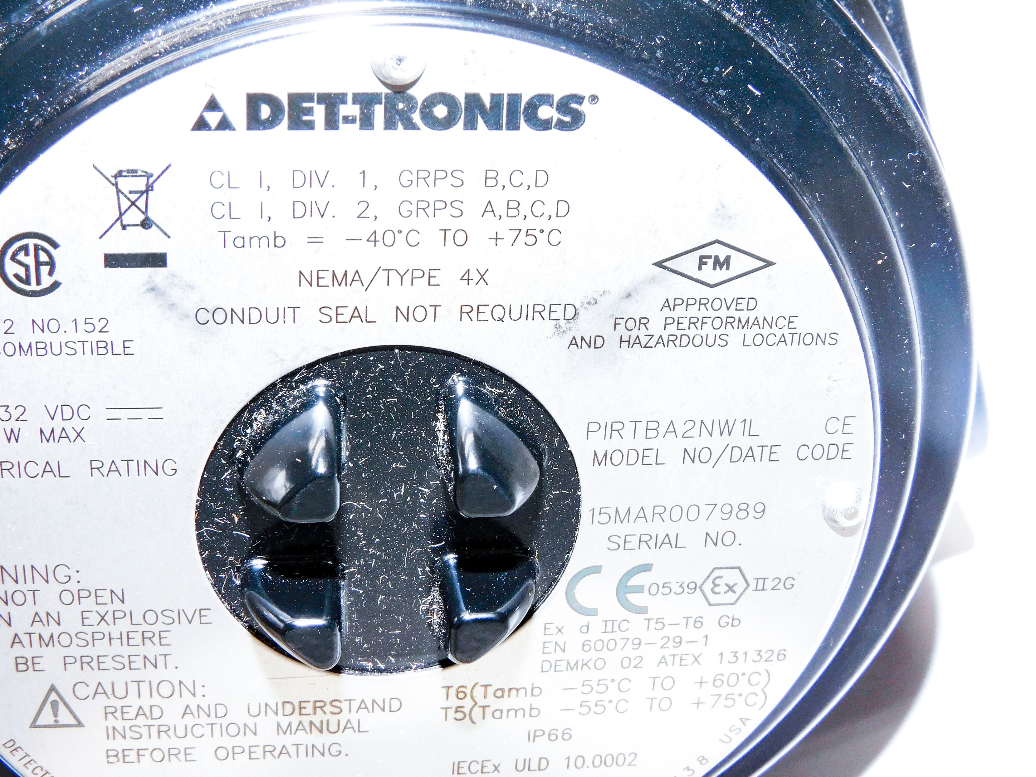 DET-TRONICS PIRTBA2NW1L 006414-001 NSMP