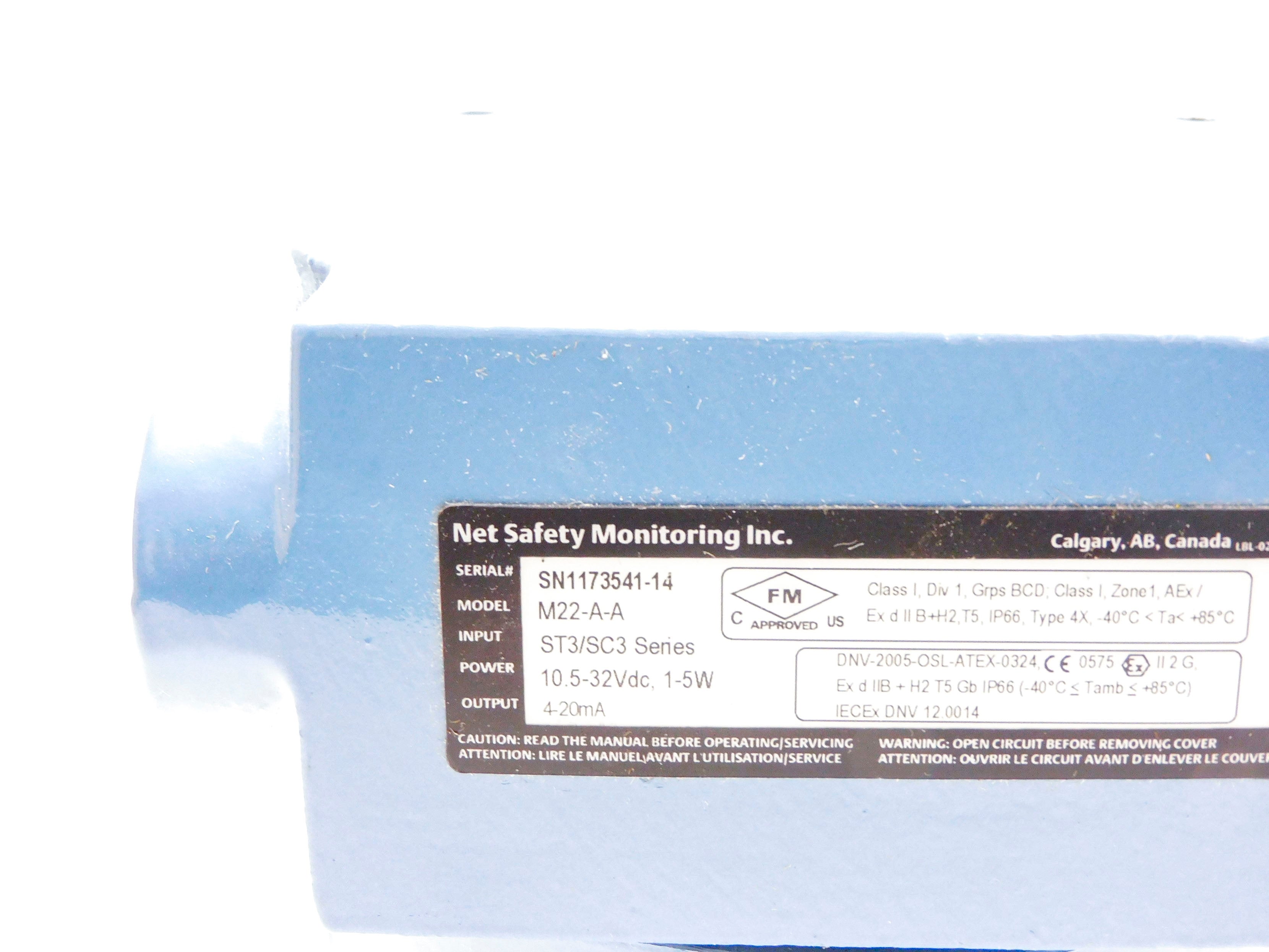 NET SAFETY MONITORING M22-A-A NSMP