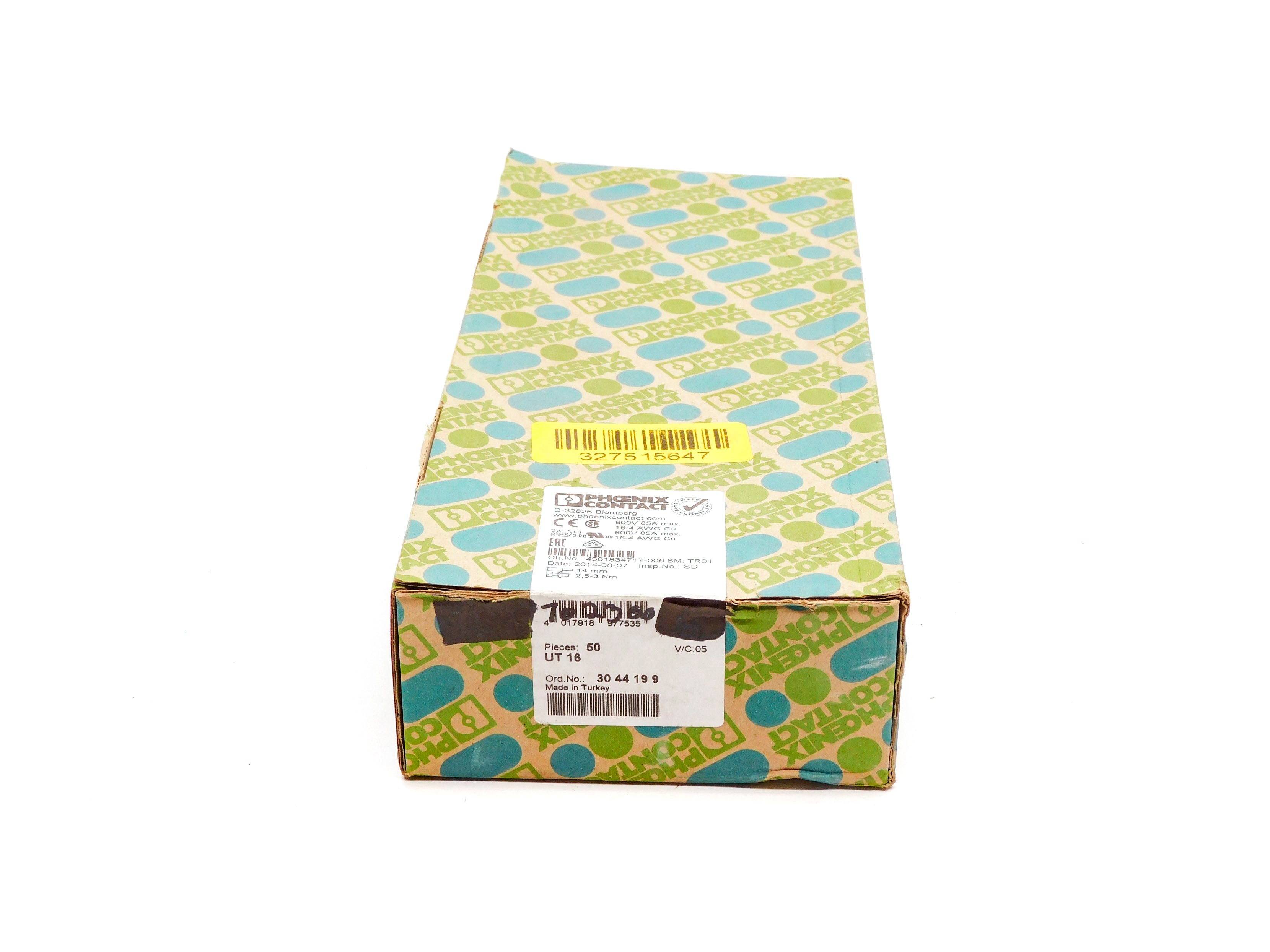 PHOENIX CONTACT UT16 (PKG OF 50) NSFS