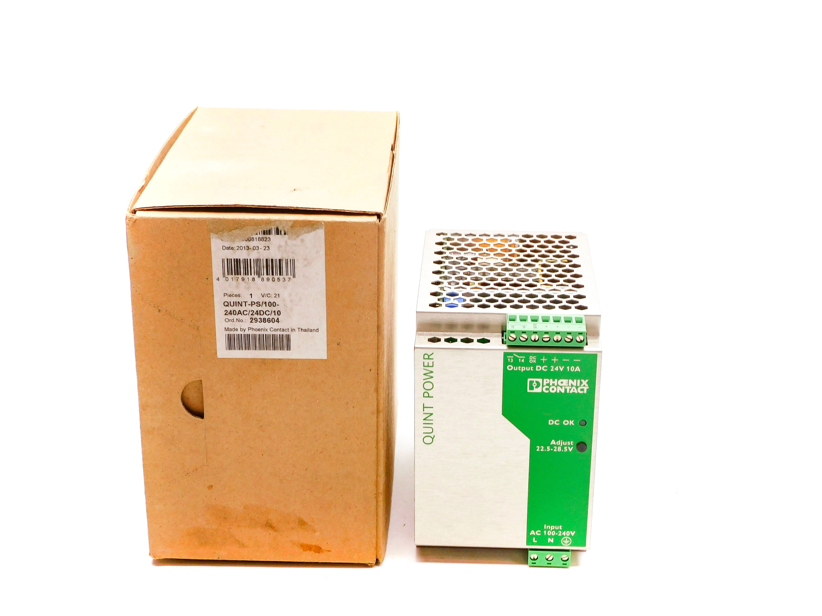 PHOENIX CONTAACT QUINT-PS-100-240AC/24DC/10 NSMP