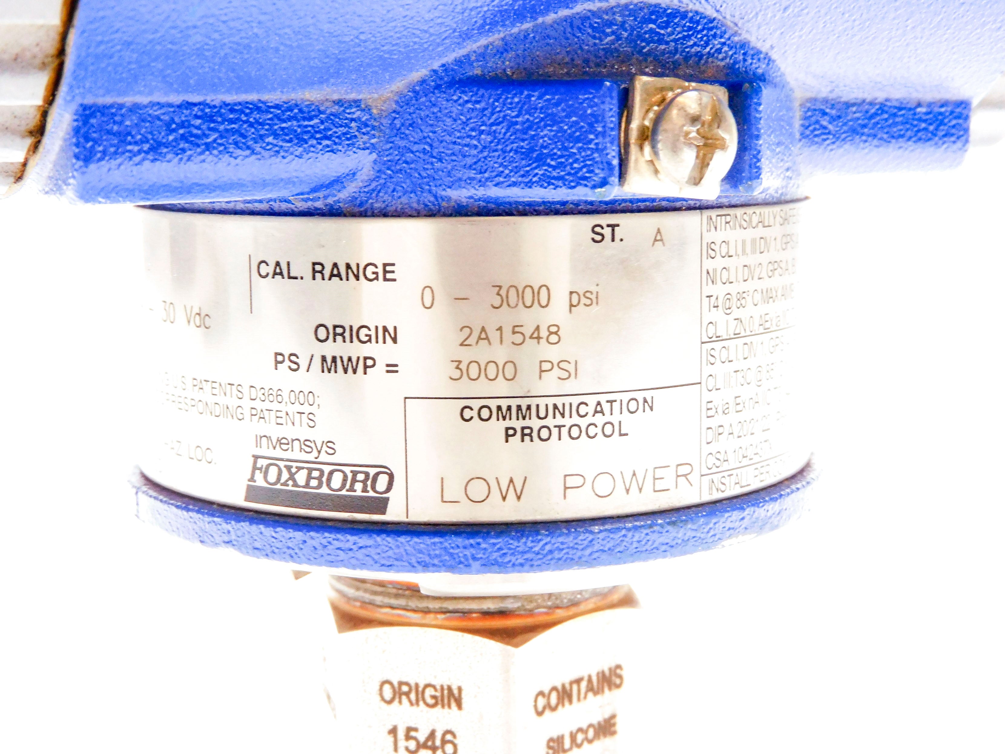 FOXBORO IGP10-V22E1F NSNP
