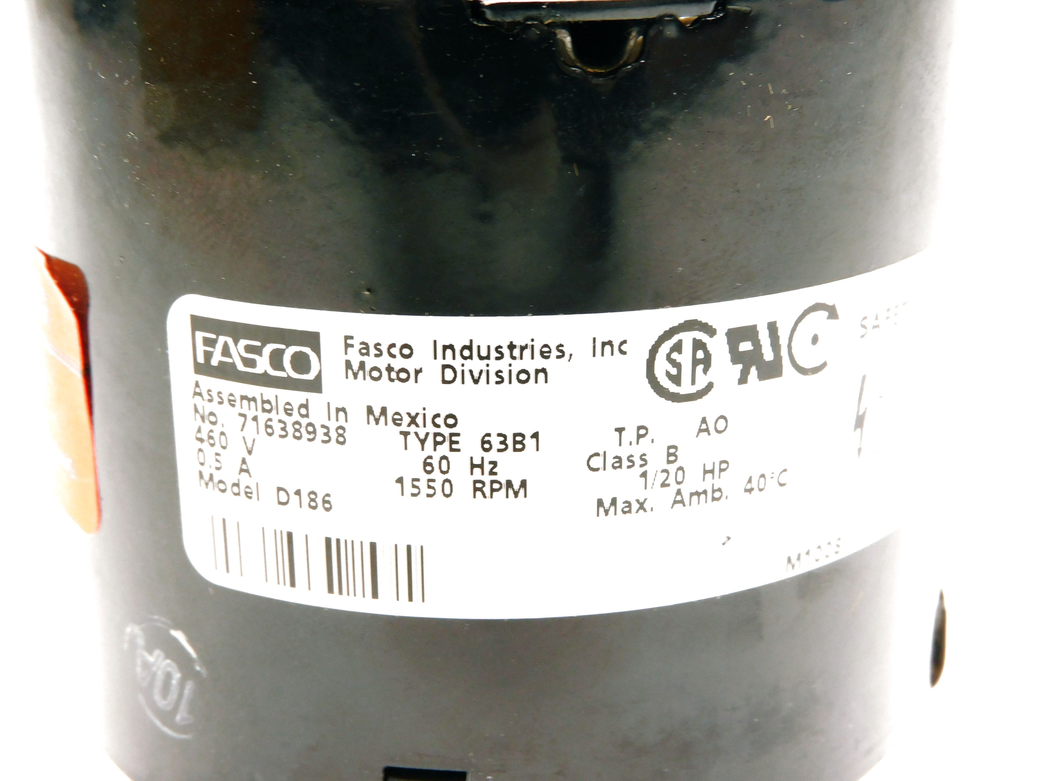 FASCO D186 NSMP