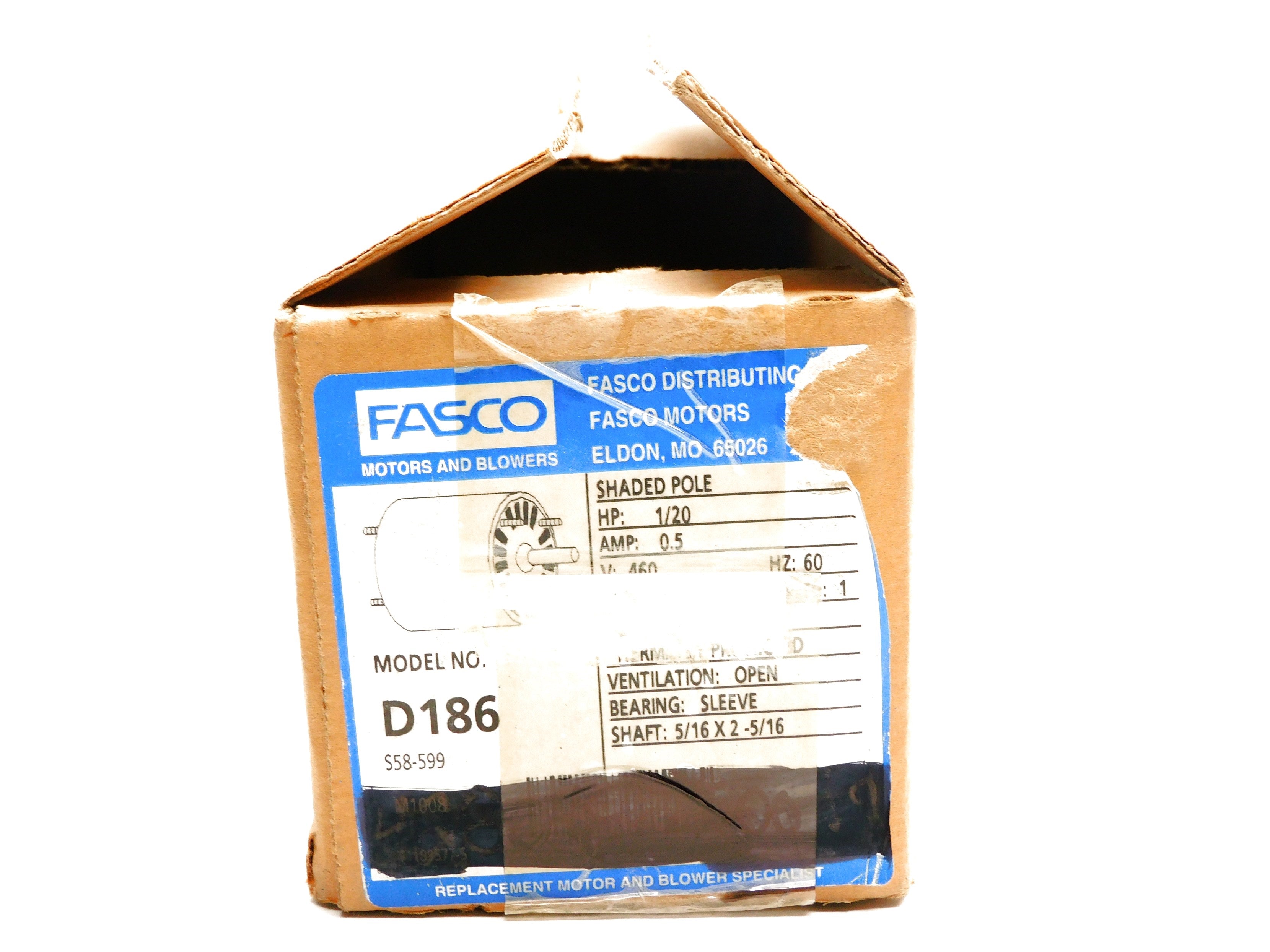 FASCO D186 NSMP