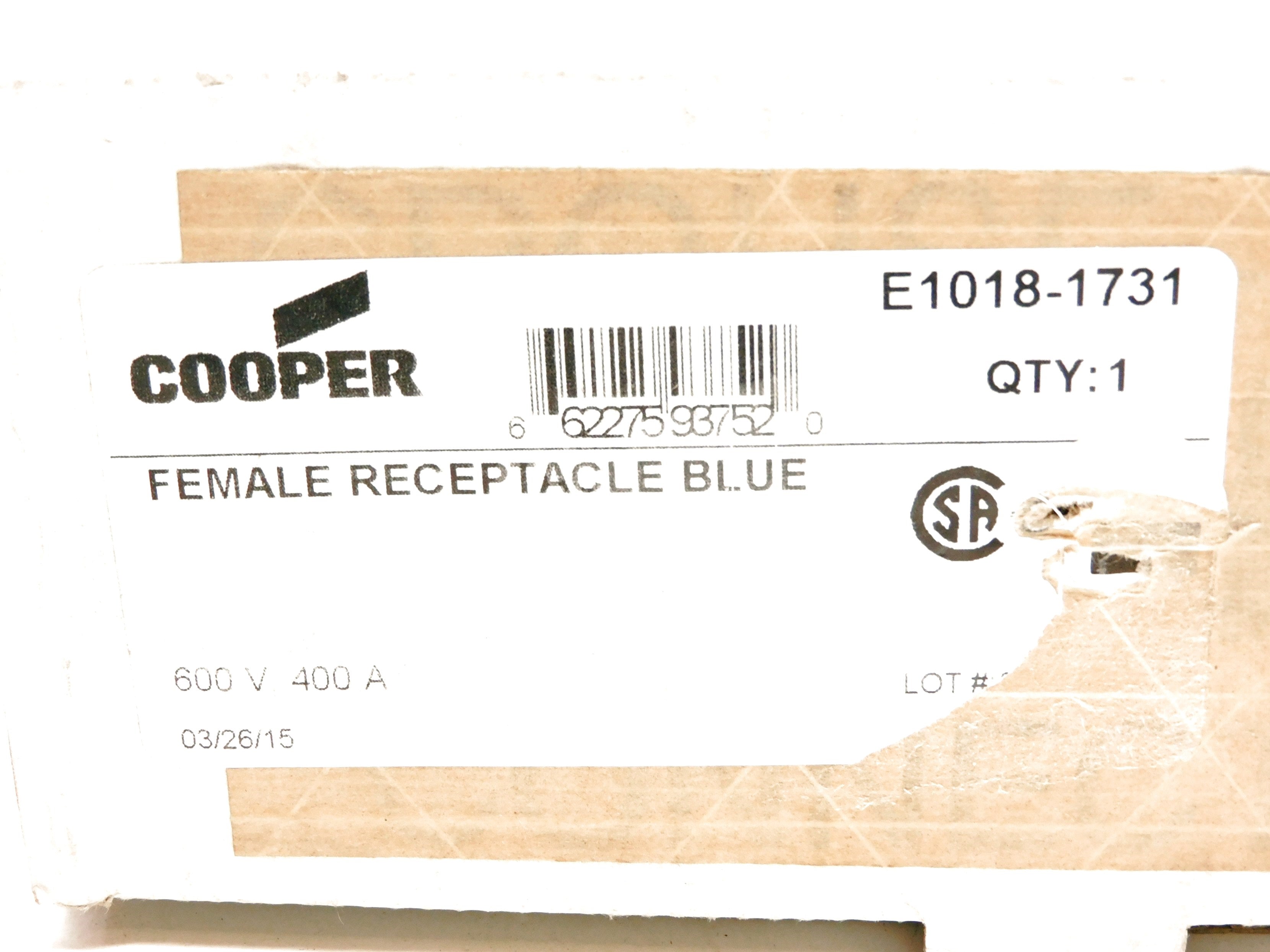 COOPER E1018-1731 NSNP