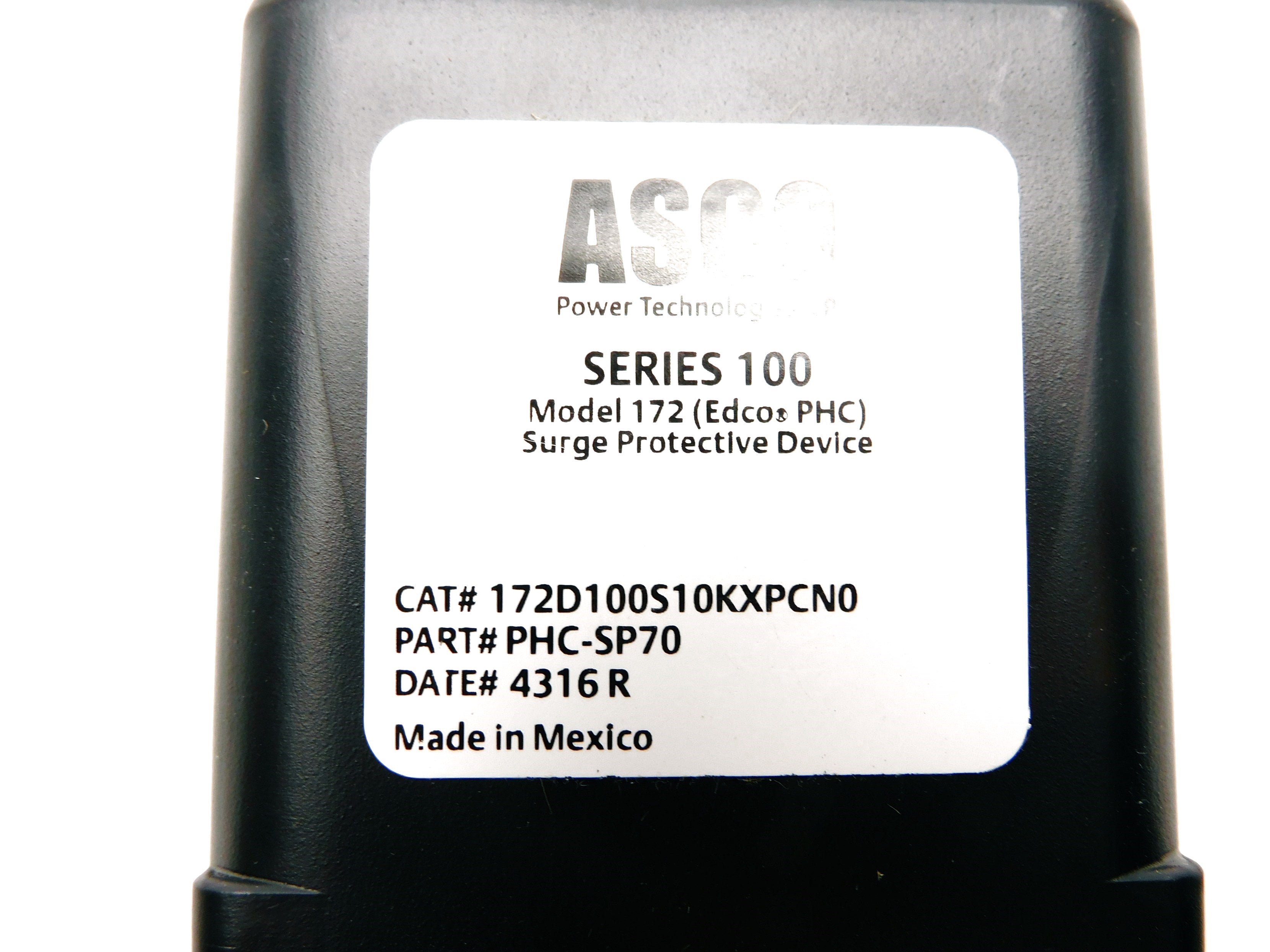 ASCO PHCSP70 UNMP