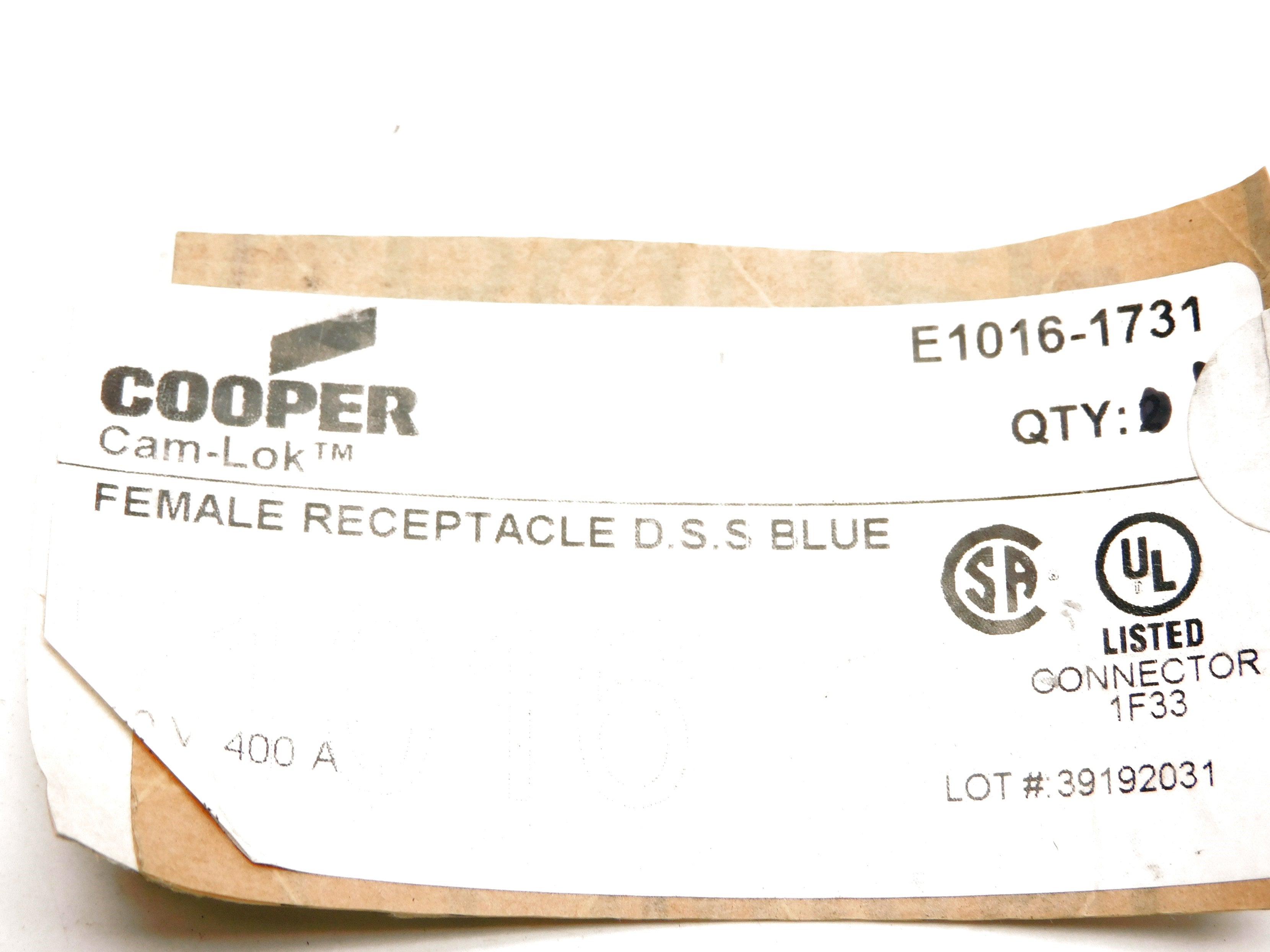 COOPER E1016-1731 NSNP