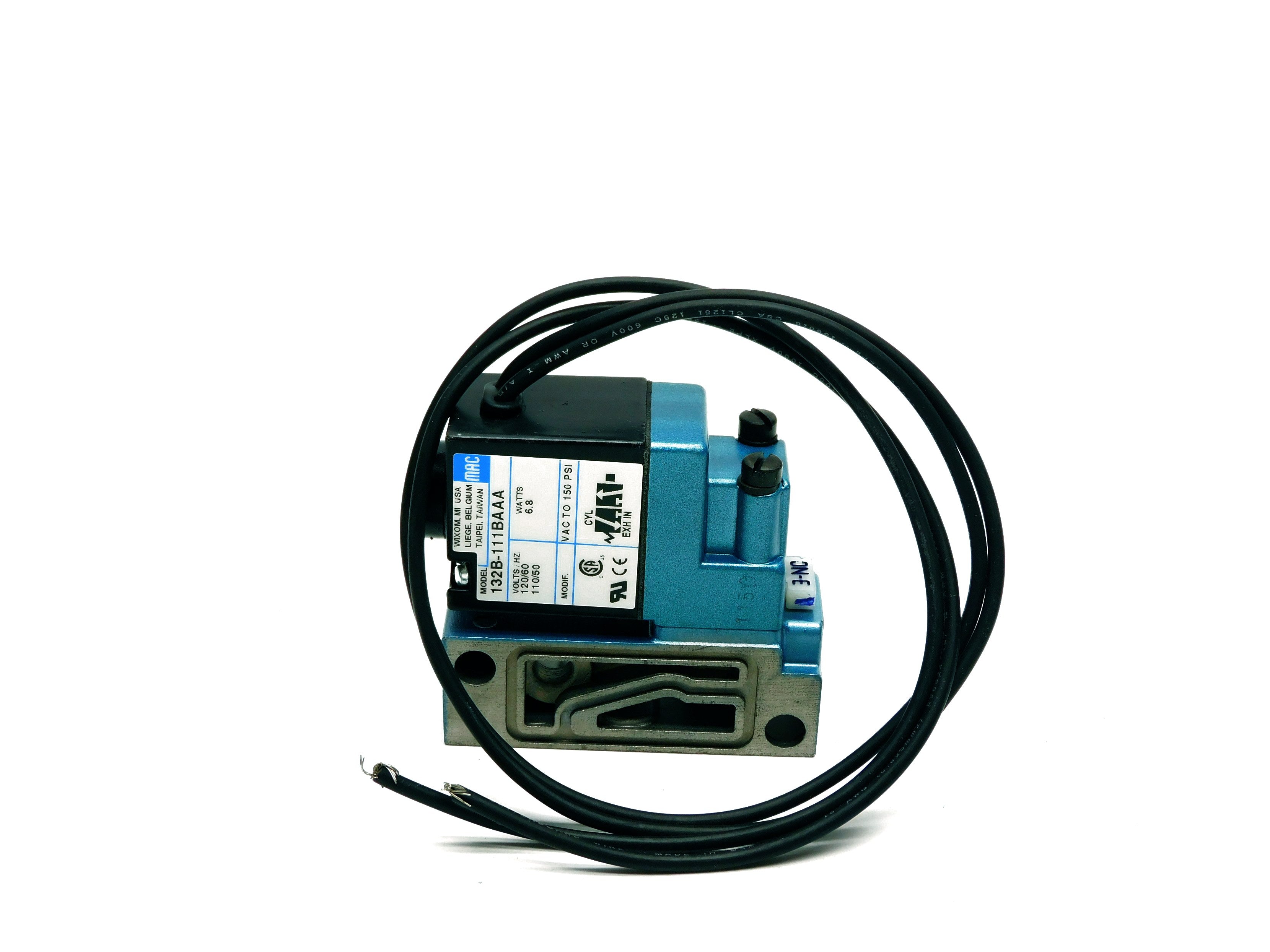 MAC 132B-111BAAA 120/60 110/50 150PSI NSMP