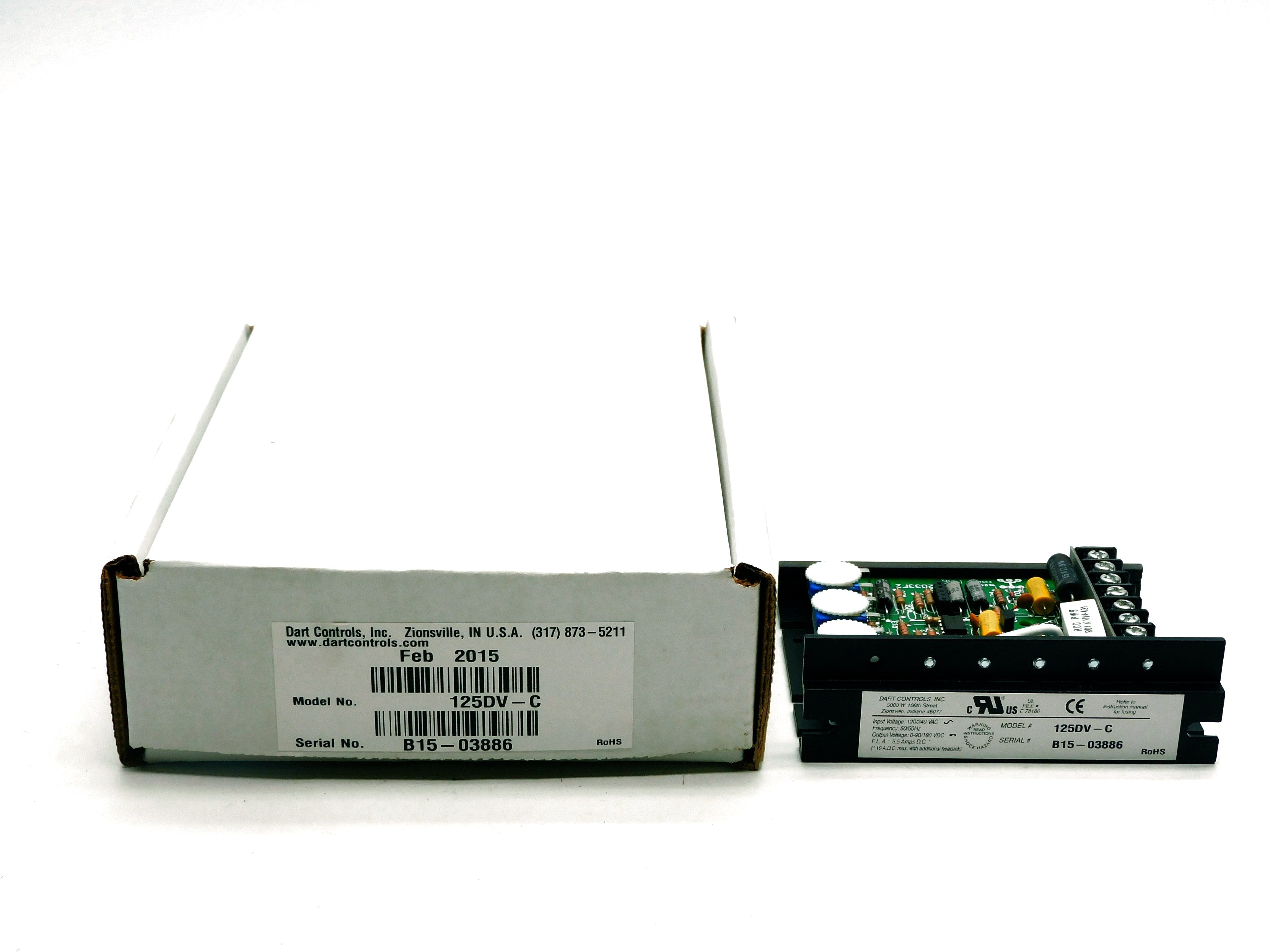 DART CONTROLS 125DV-C 120/240VAC 5.5A NSMP