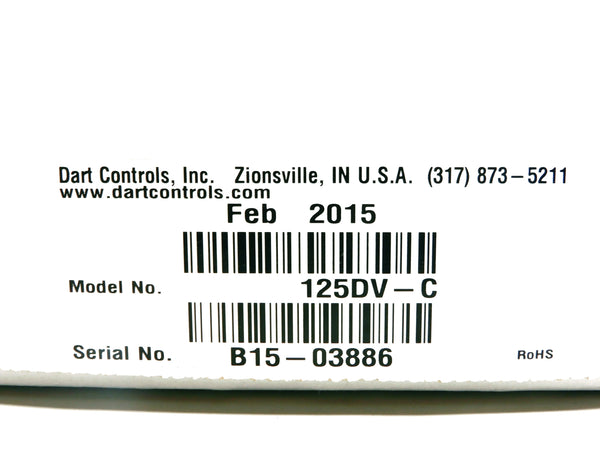DART CONTROLS 125DV-C 120/240VAC 5.5A NSMP
