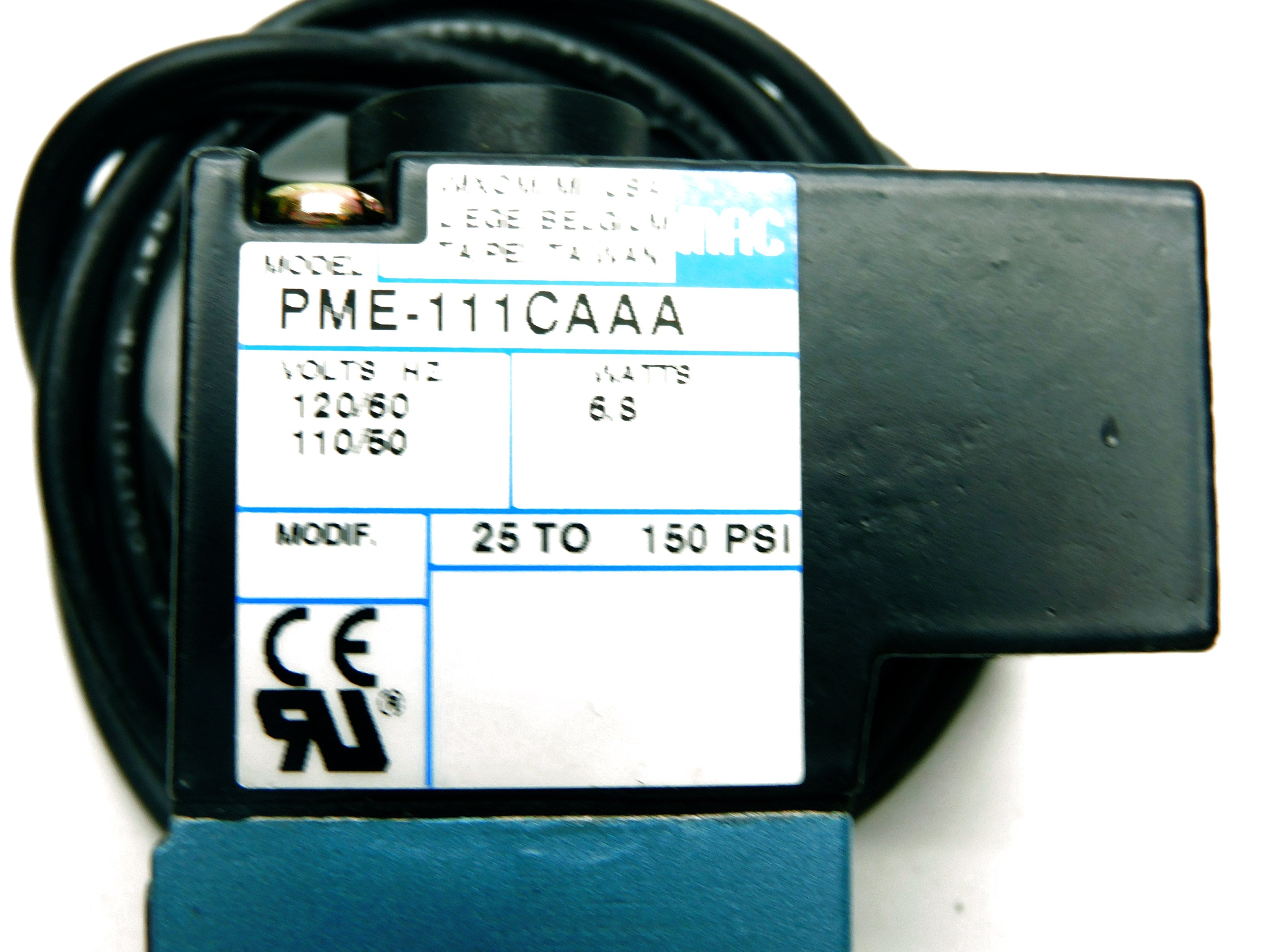 MAC PME-111CAAA 120/60 110/50 25-150PSI NSMP