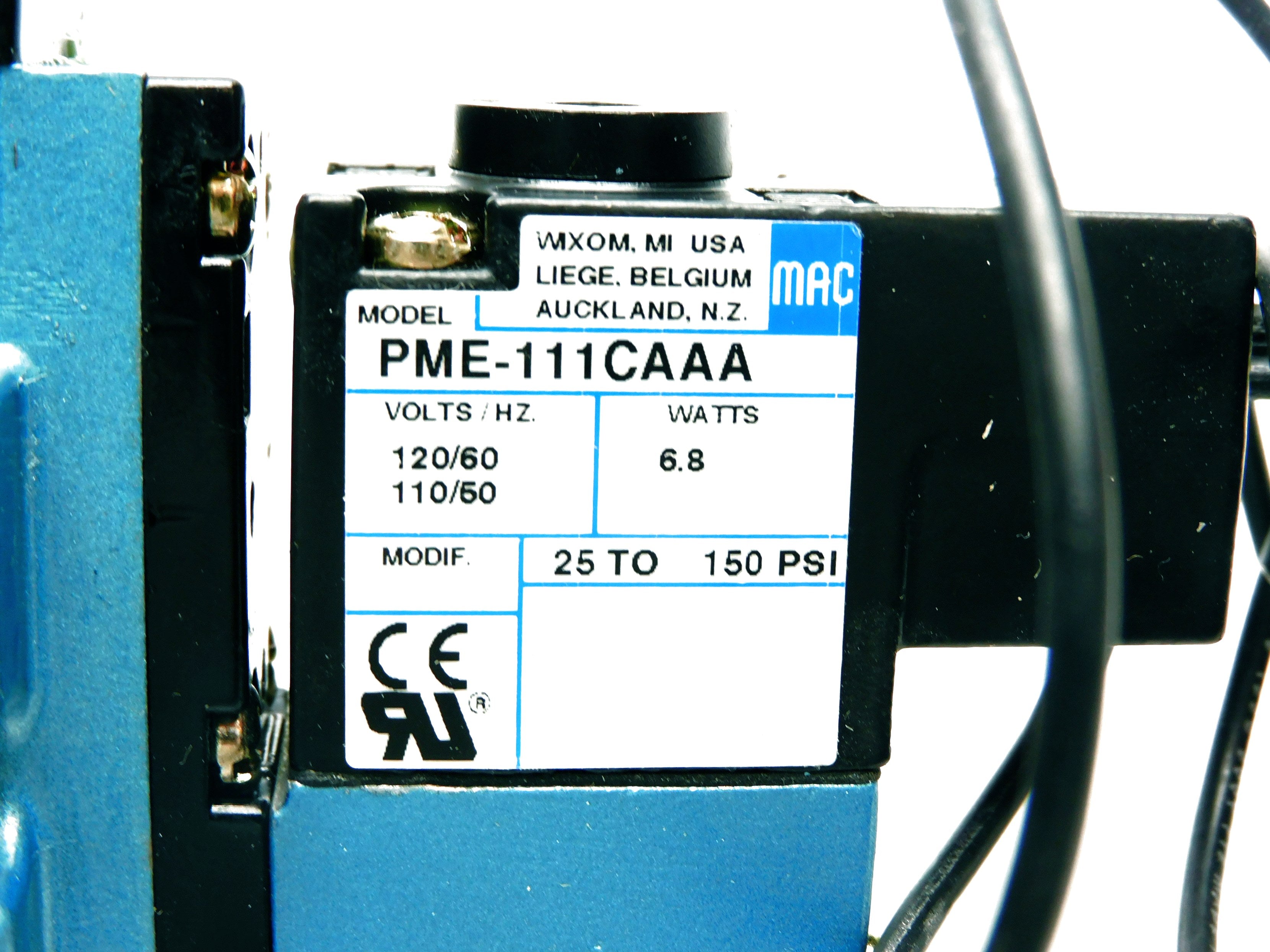 MAC 912B-PM-111CA 120V 150PSI NSMP