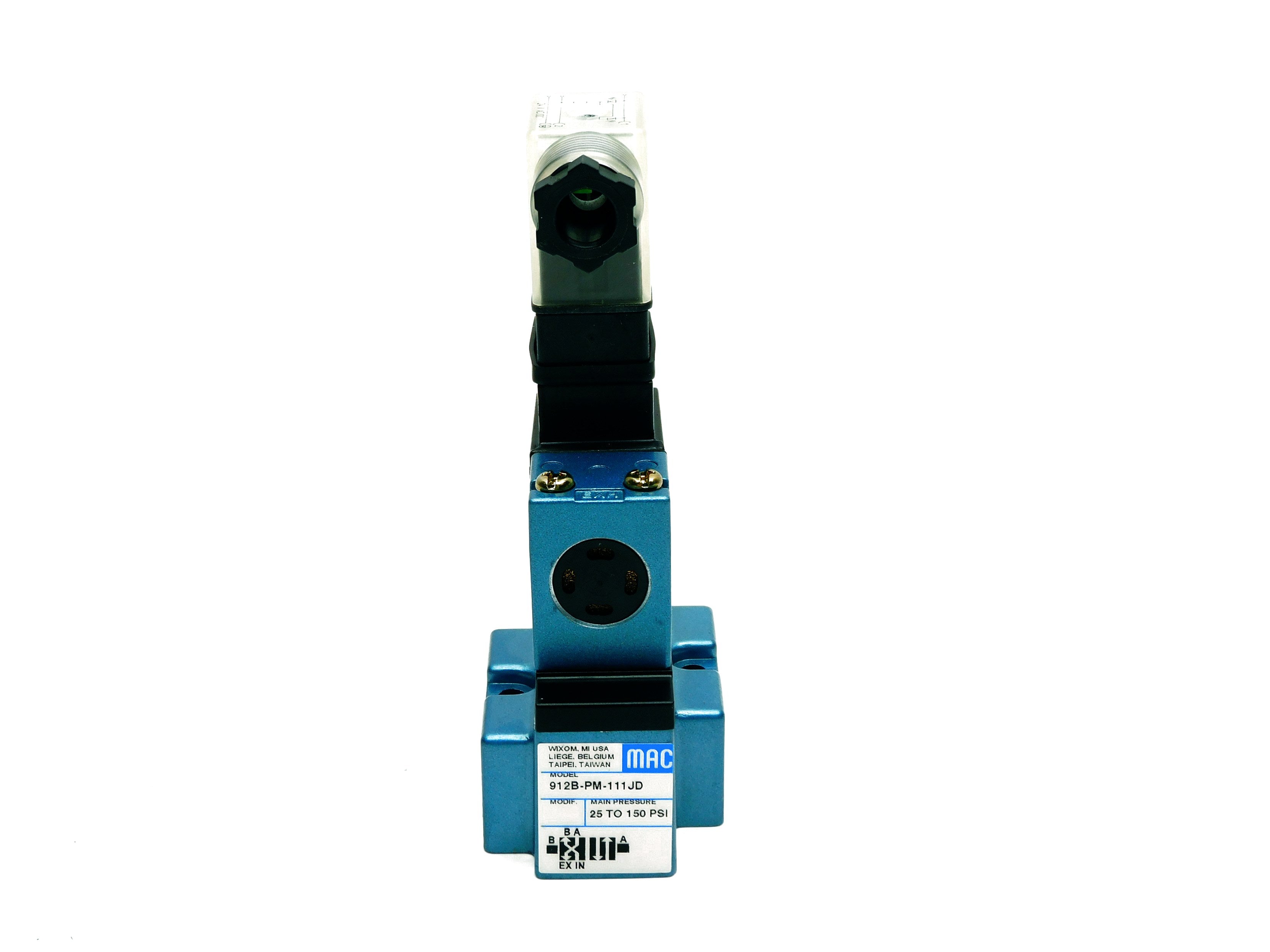 MAC 912B-PM-111JD 120/60 110/50 25-150PSI NSMP