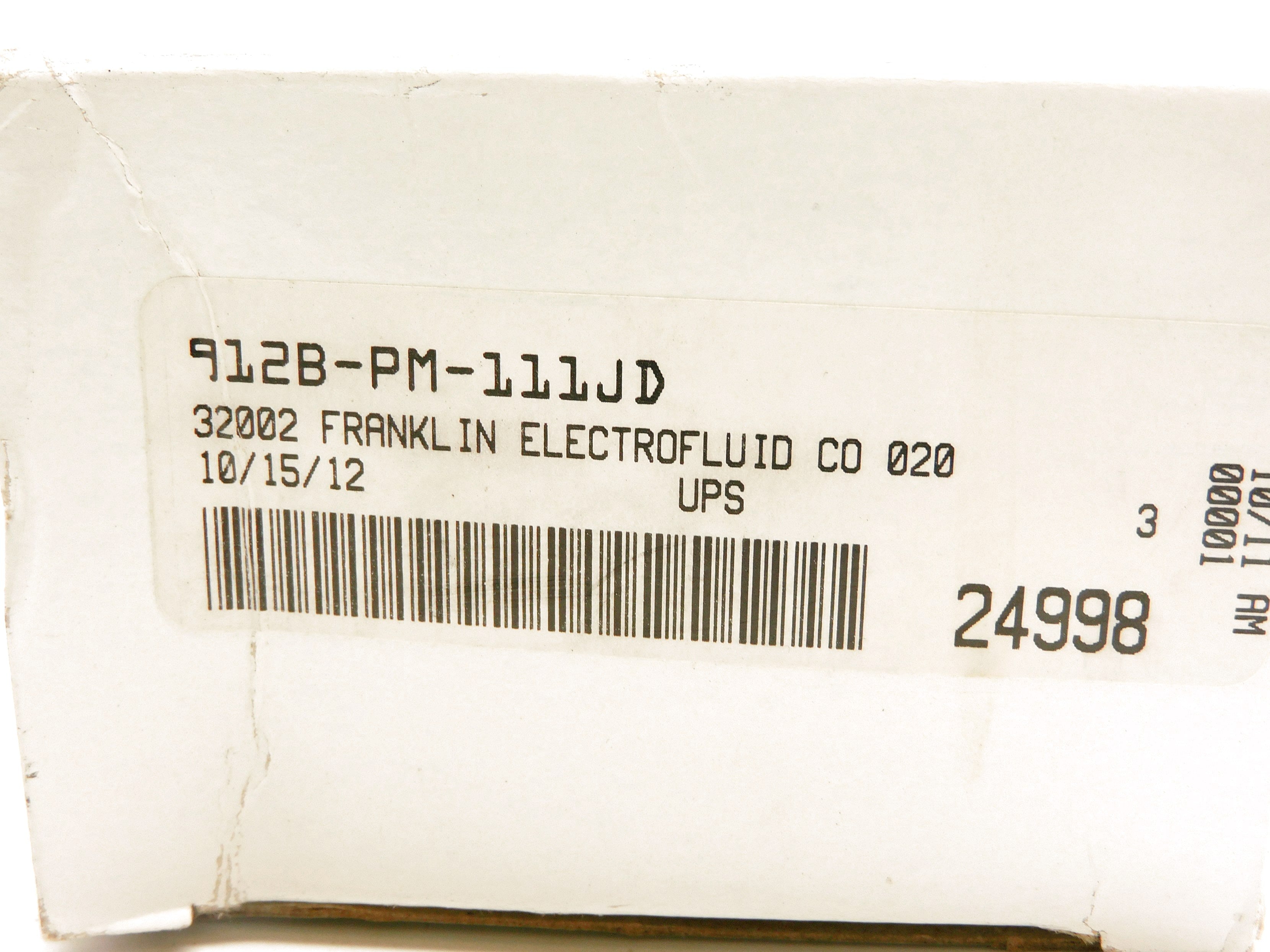 MAC 912B-PM-111JD 120/60 110/50 25-150PSI NSMP