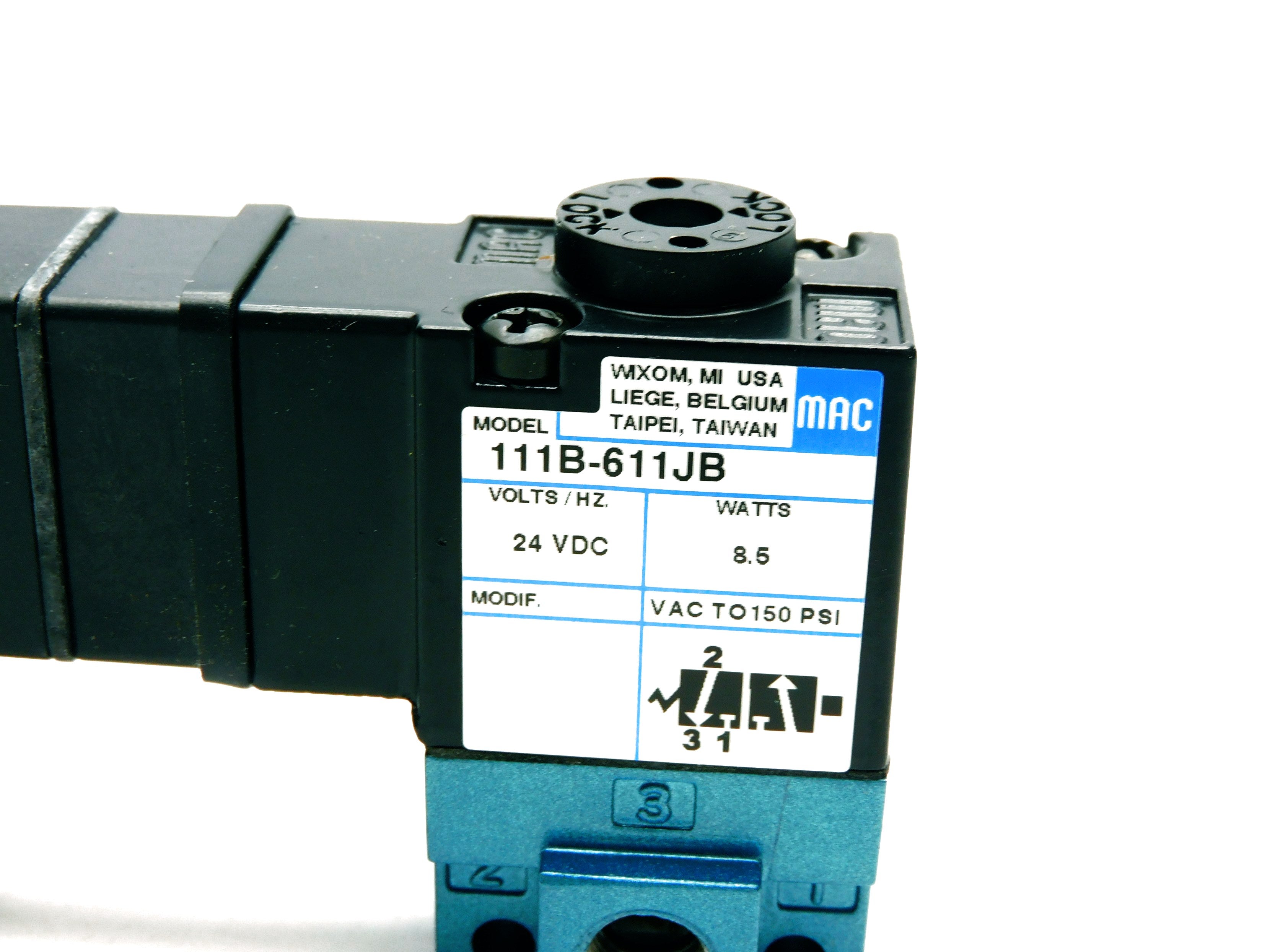 MAC 111B-611JB 24VDC 150PSI NSMP