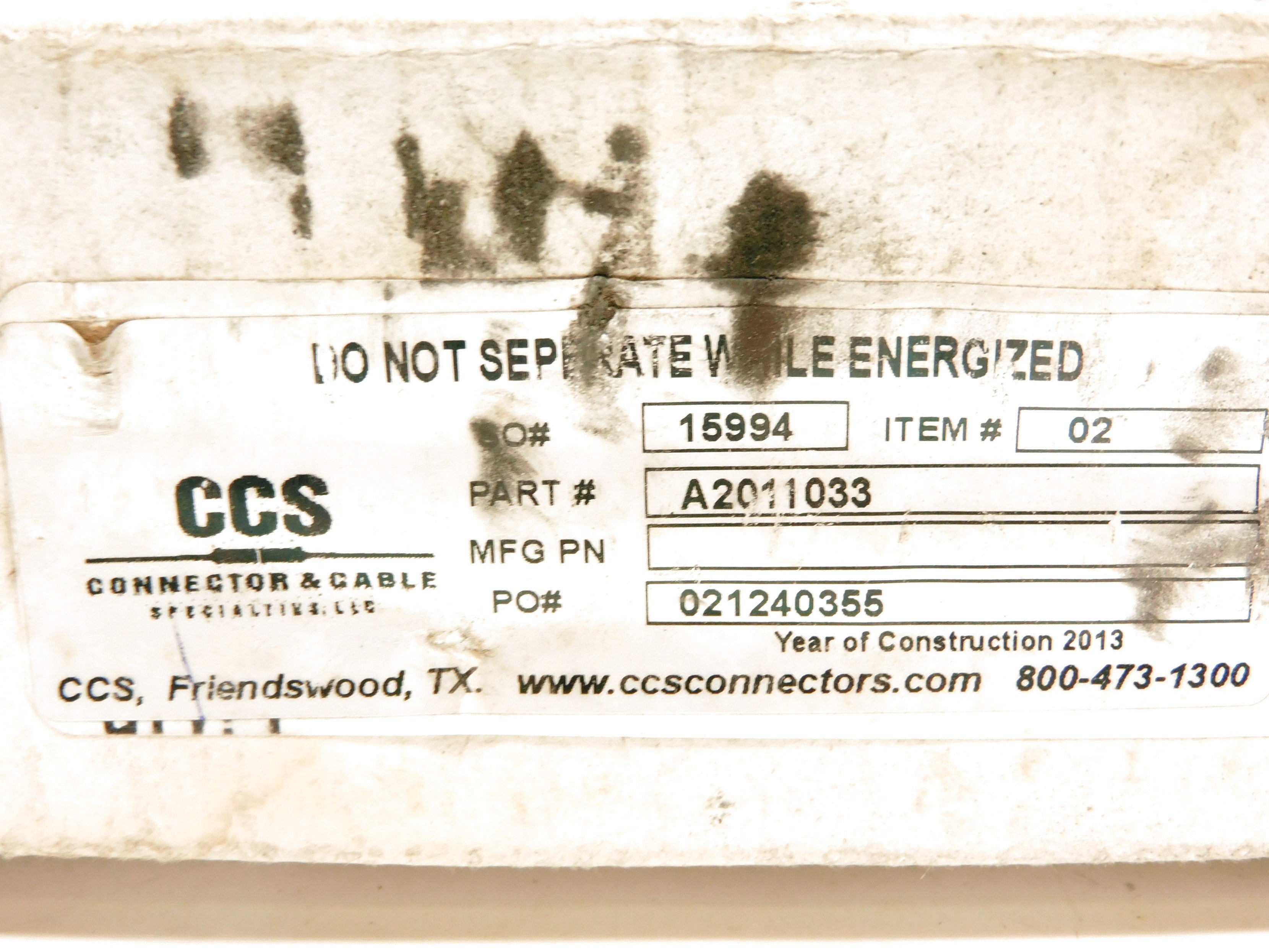 CCS A2011033 NSMP