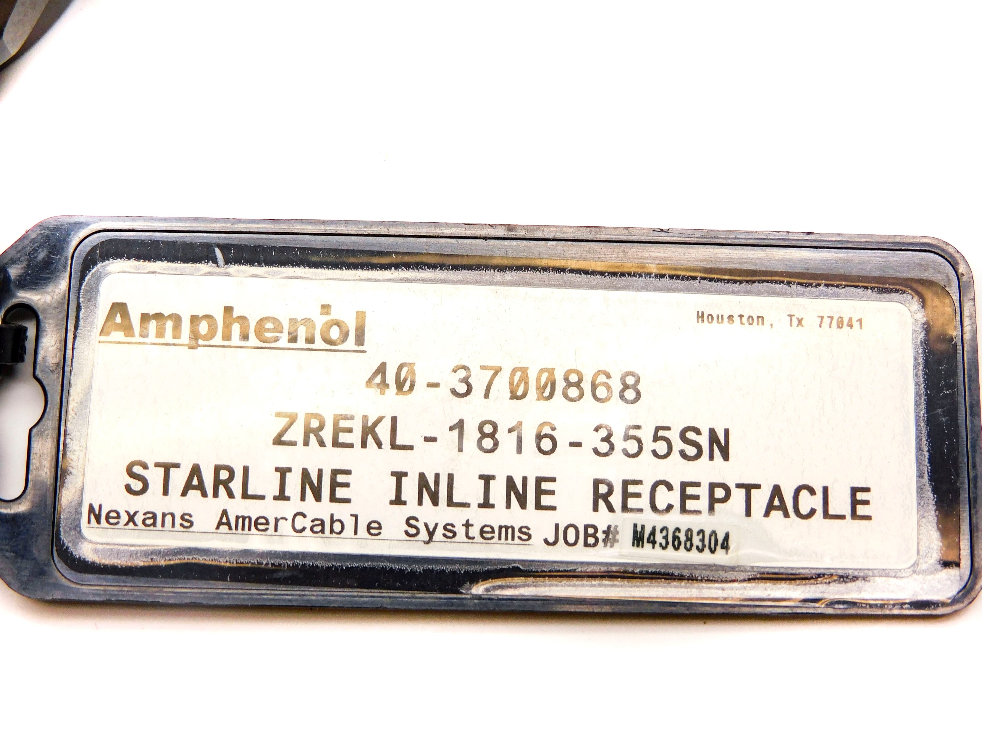 AMPHENOL ZREKL-1816-355SN NSNP