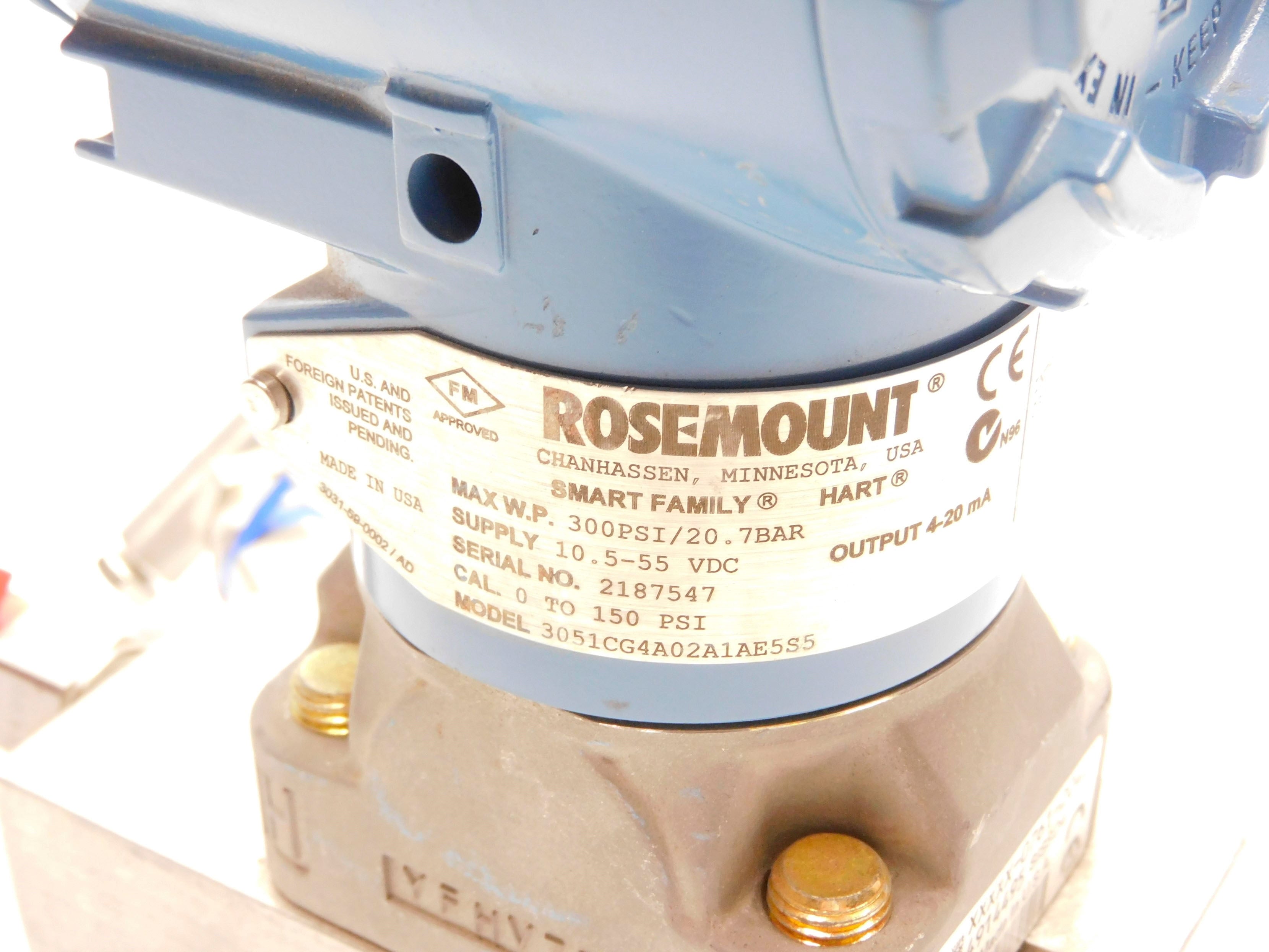 ROSEMOUNT 3051CG4A02A1AE5S5 NSNP