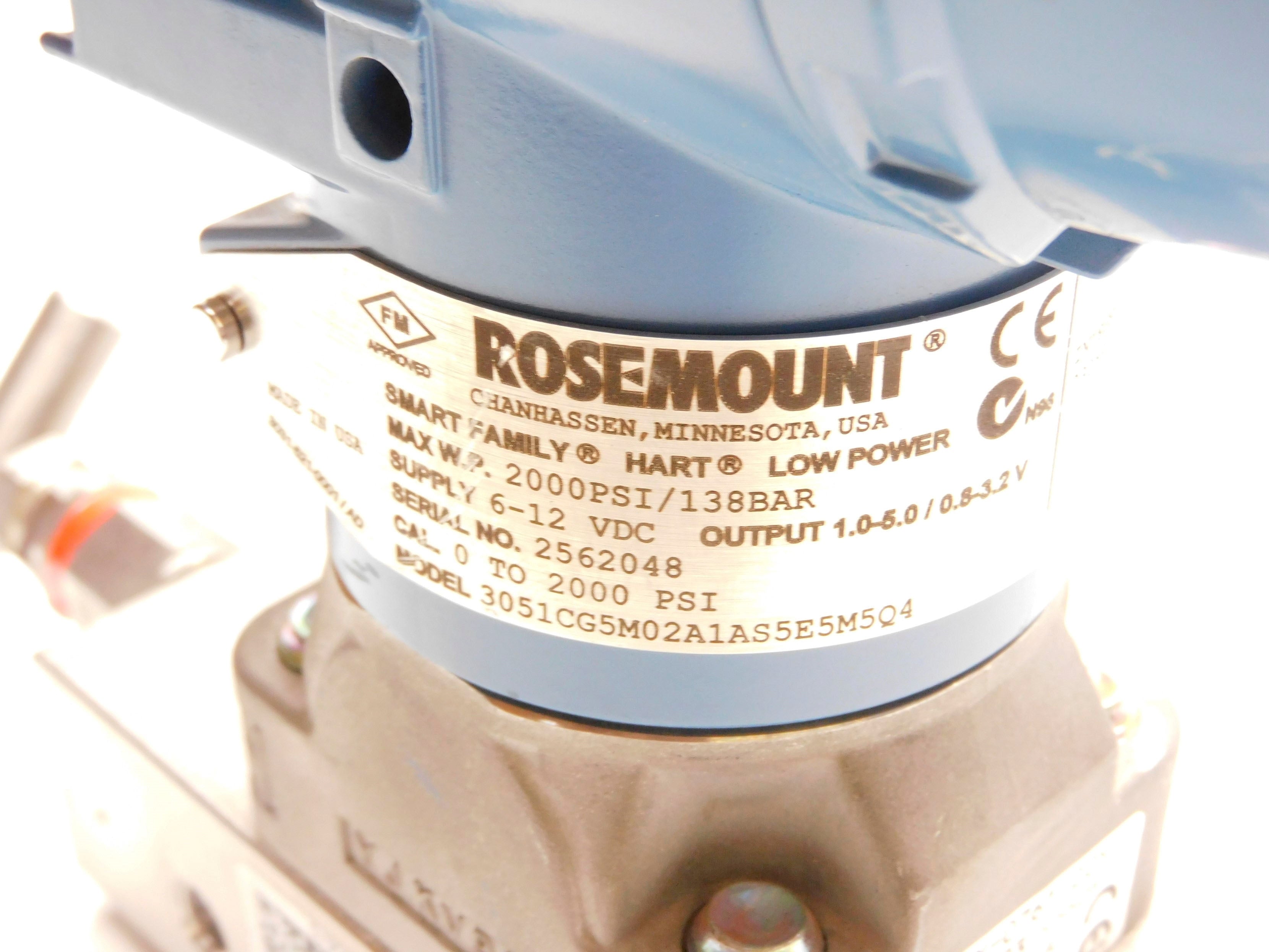 ROSEMOUNT 3051CG5M02A1AS5E5M5Q4 NSNP
