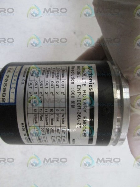 AUTONICS ABSOLUTE ROTARY ENCODER ENP-100R-360-2C  NSNP