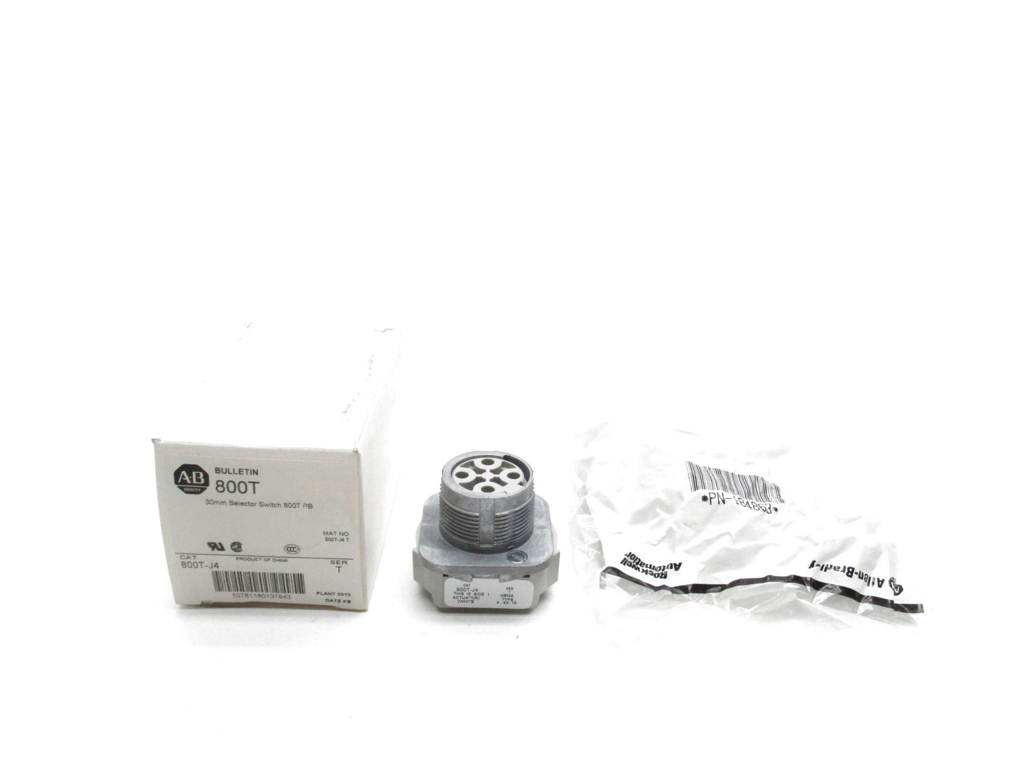 ALLEN BRADLEY 800T-J4 SER. T (WH) NSMP