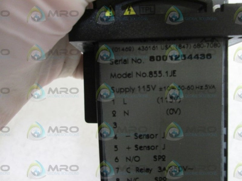 CAL CONTROLS TEMPERATURE CONTROLLER 855.1JE  NSNP