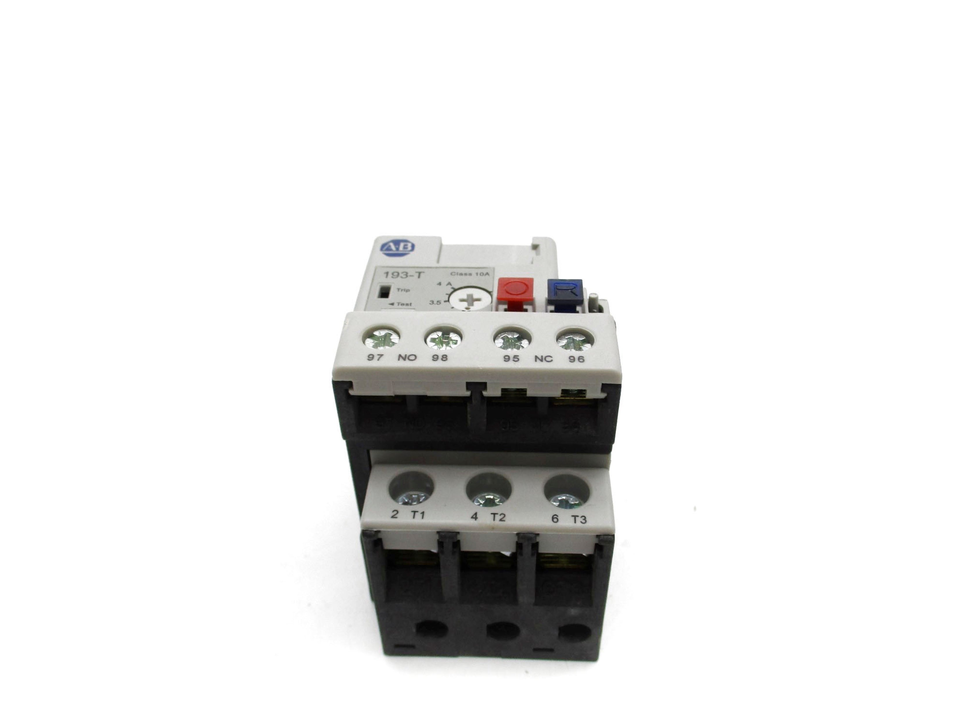 ALLEN BRADLEY 193-T1AB40 SER. A 690V 2.9-4A (BR/WH) NSMP