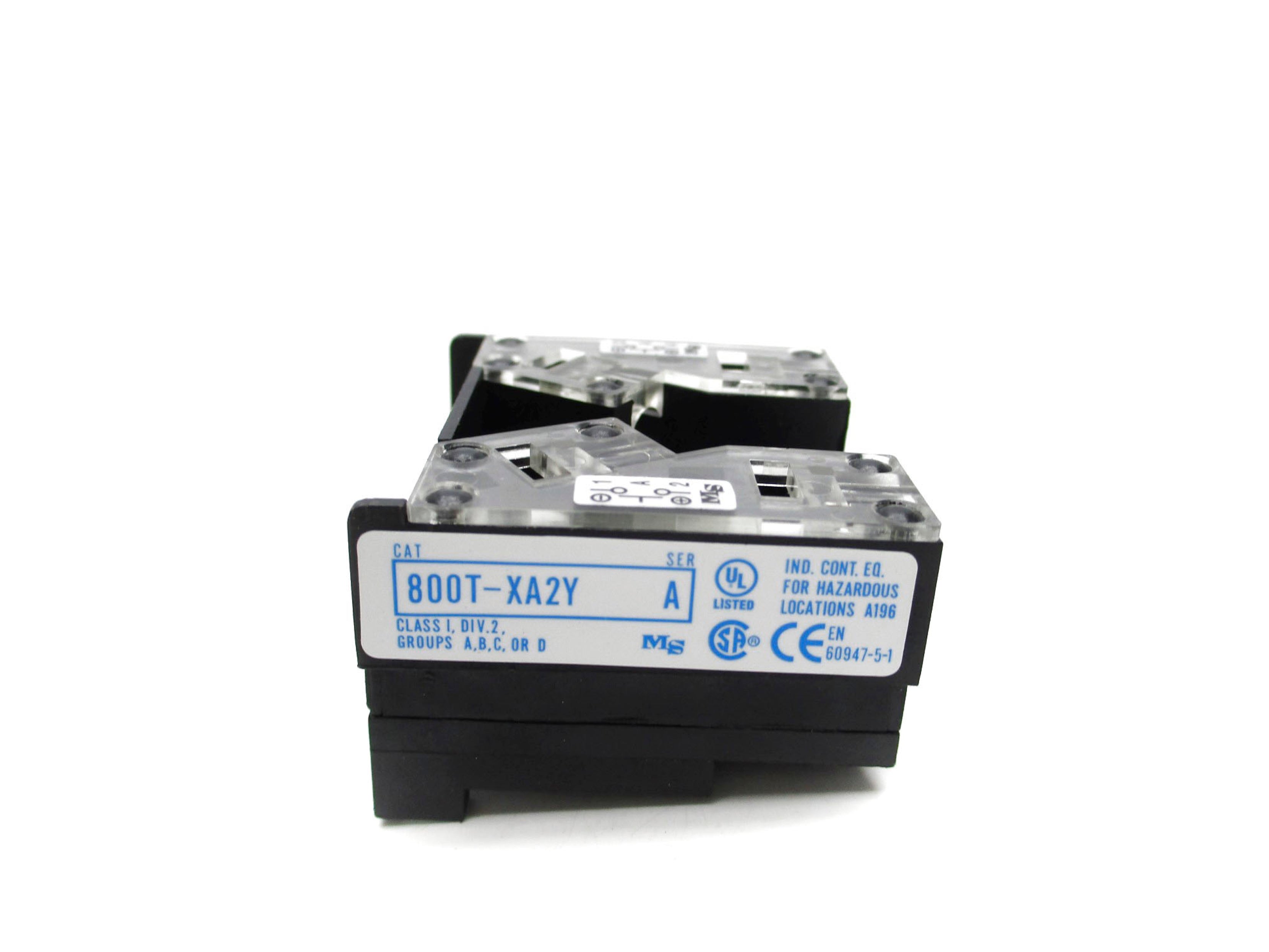 ALLEN BRADLEY 800T-XA2Y SER. A (WH) NSMP