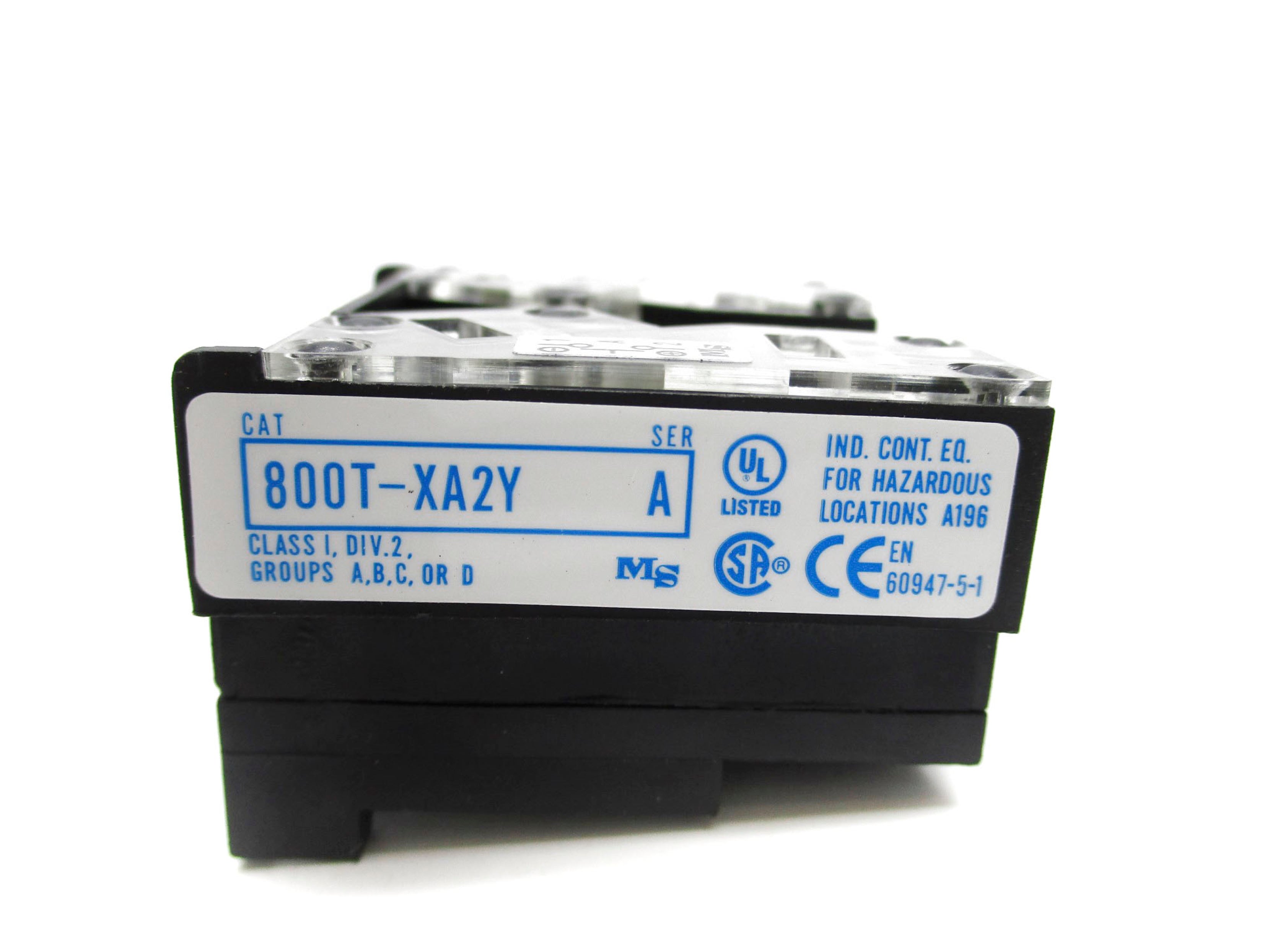 ALLEN BRADLEY 800T-XA2Y SER. A (WH) NSMP