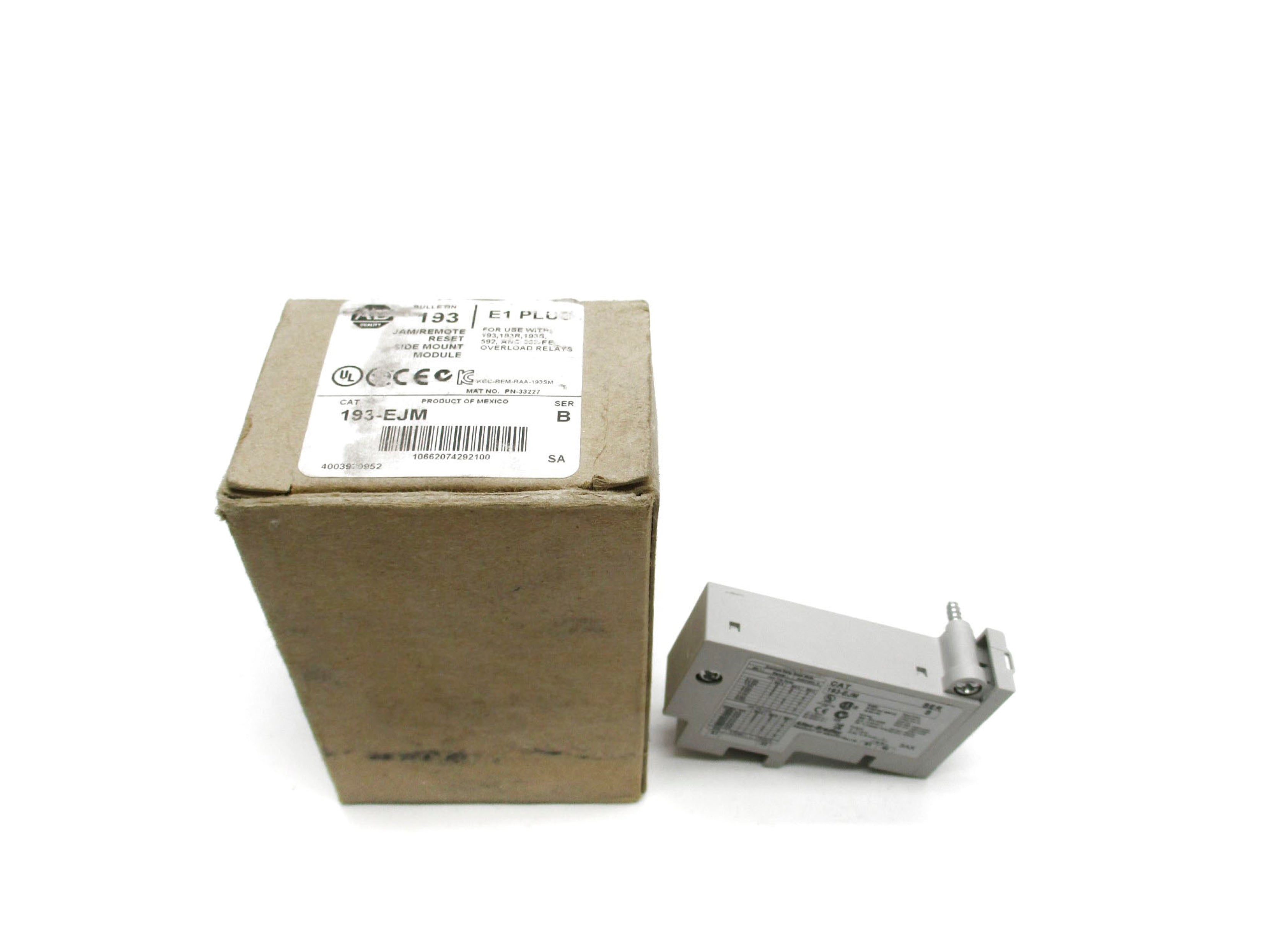 ALLEN BRADLEY 193-EJM SER. B (BR/WH) NSMP
