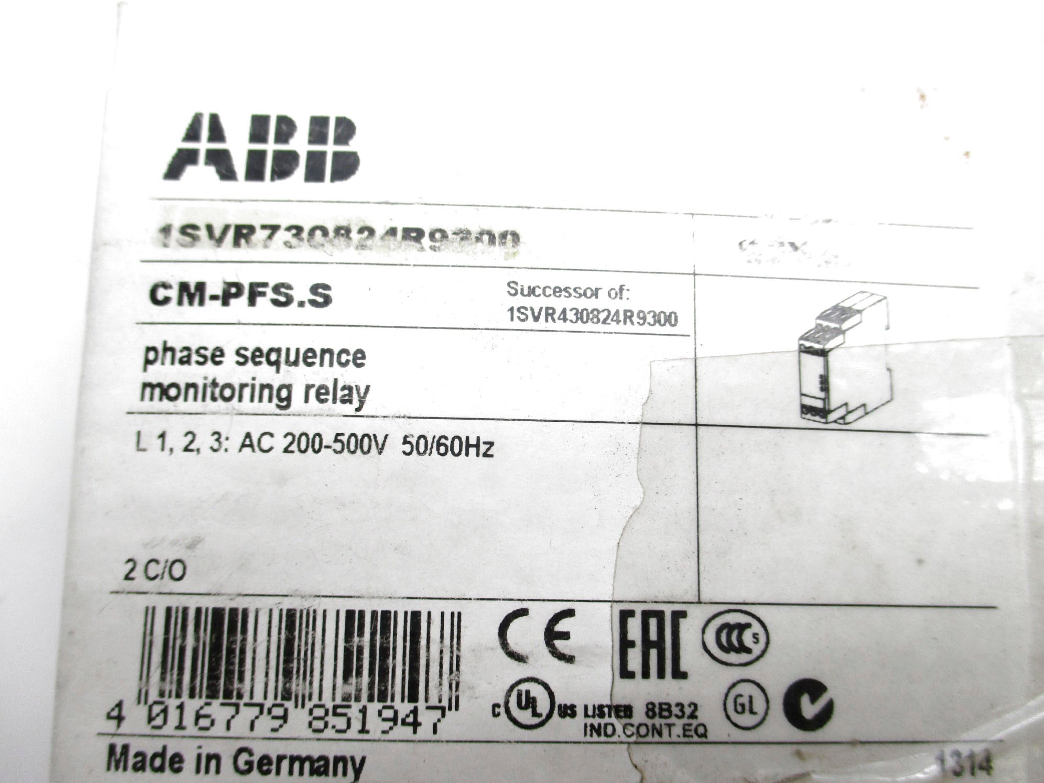 ABB CM-PFS.S 1SVR730824R9300 200-500V 3A NSMP